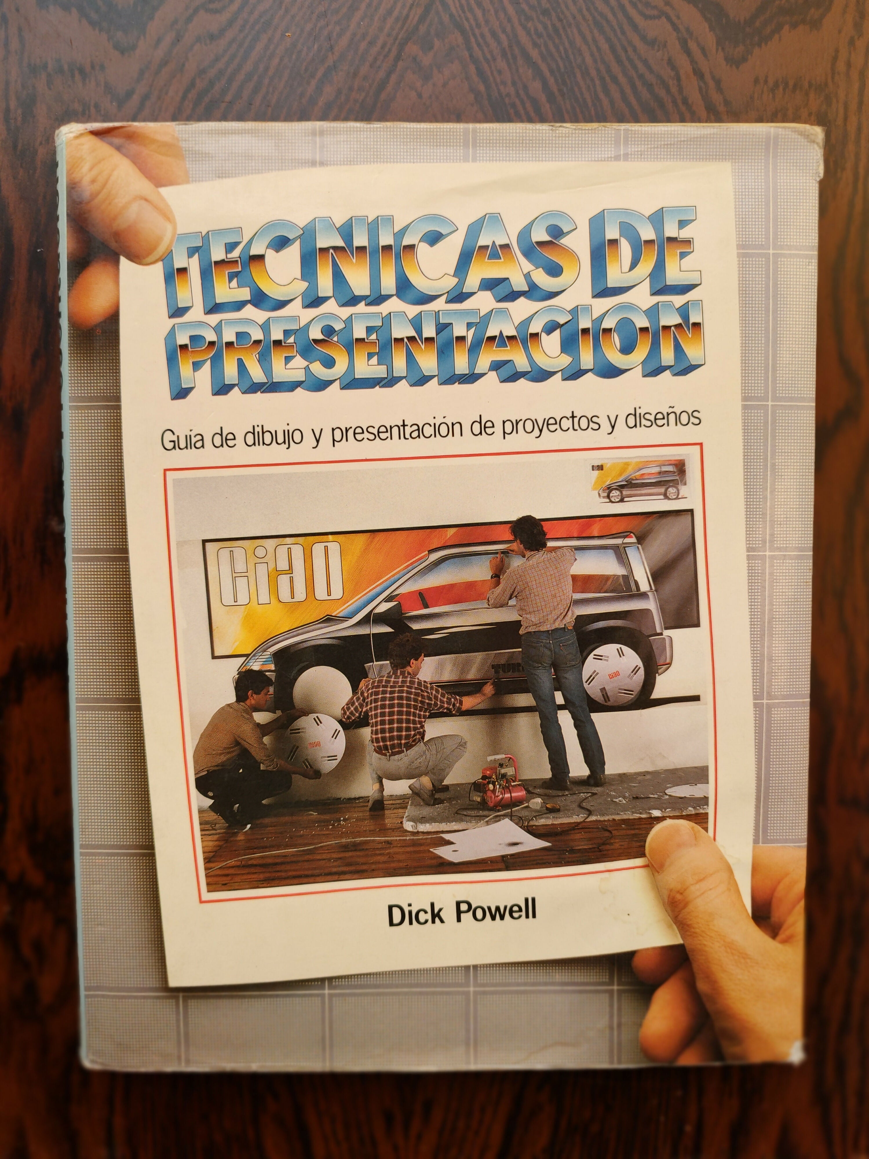 Livro " Tecnicas de Presentacion" de Dick Powell - edição em espanhol de 1985