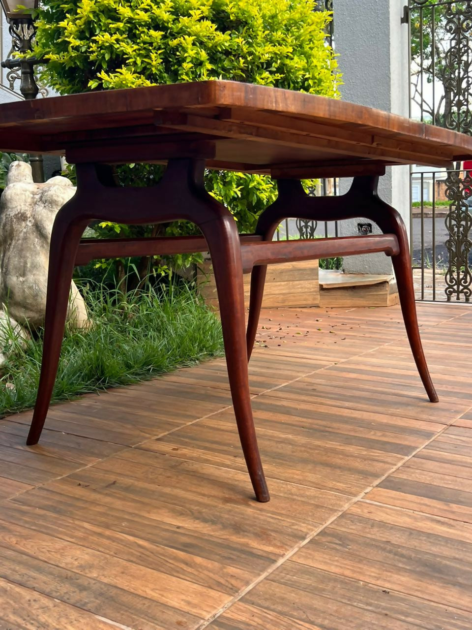 Mesa de Jantar Design anos 60 com 6 cadeiras - estilo Scapinelli