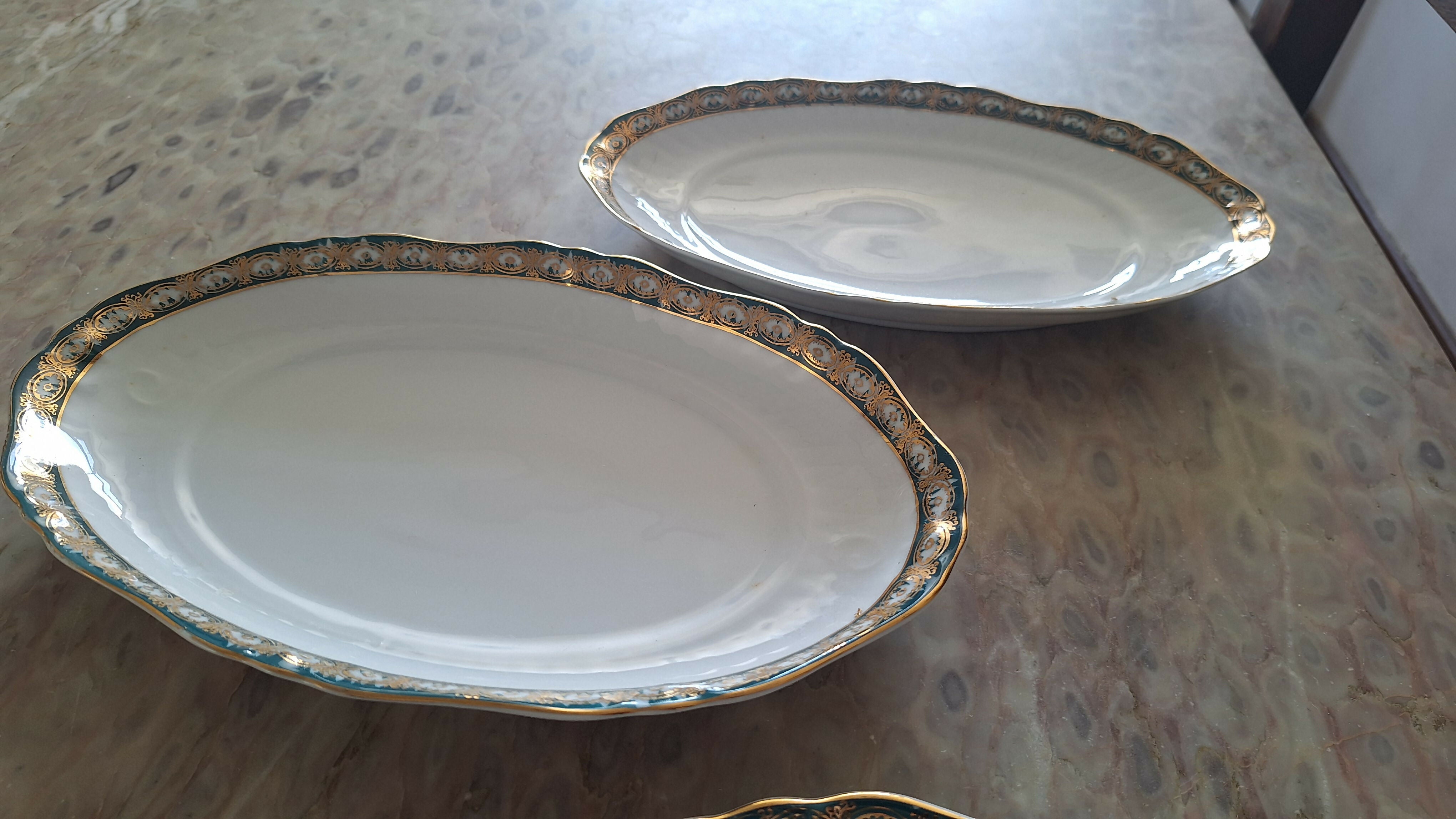Jogo de Louças Porcelana Real (40 peças)
