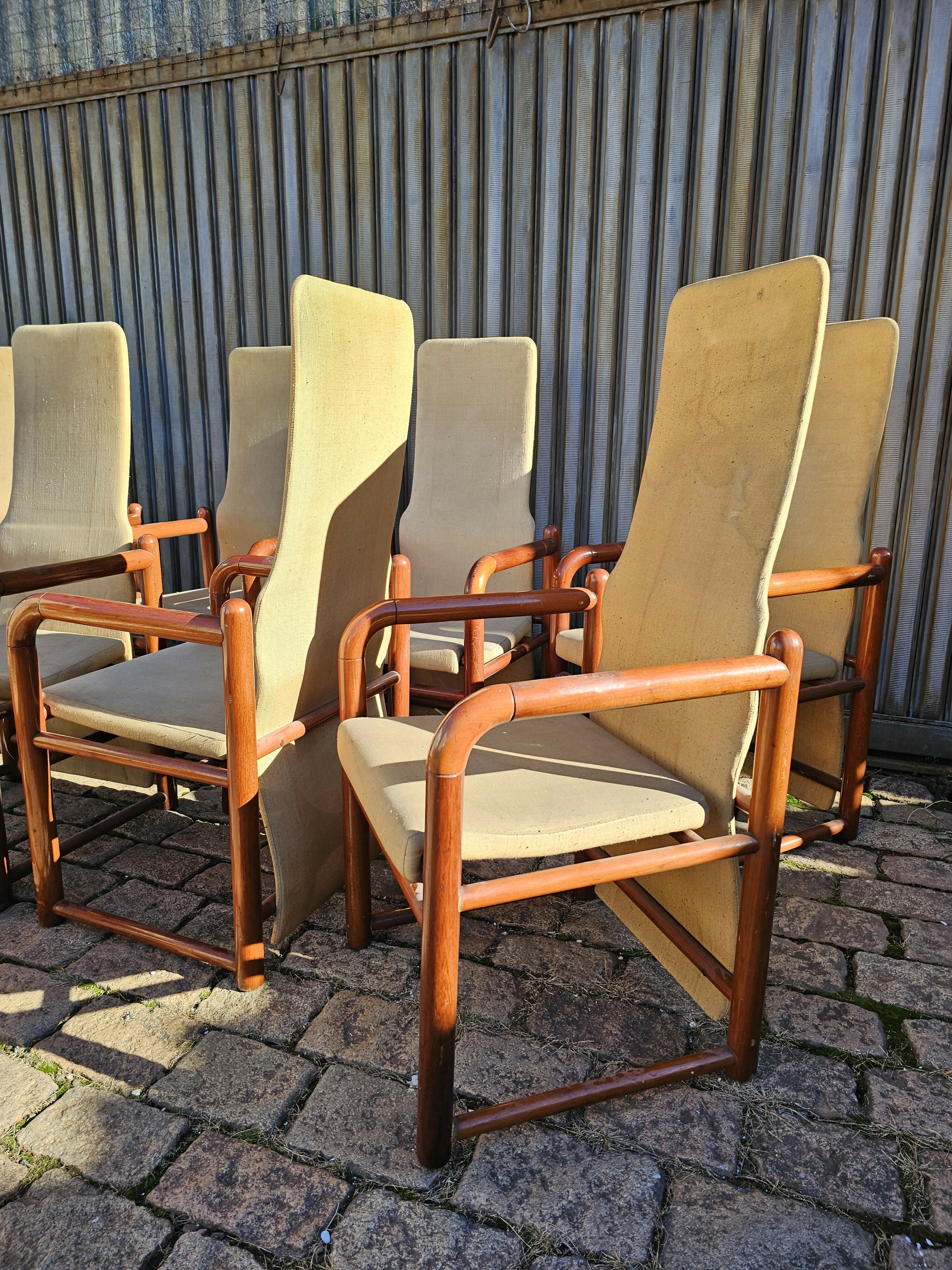Conjunto 8 poltronas Italy