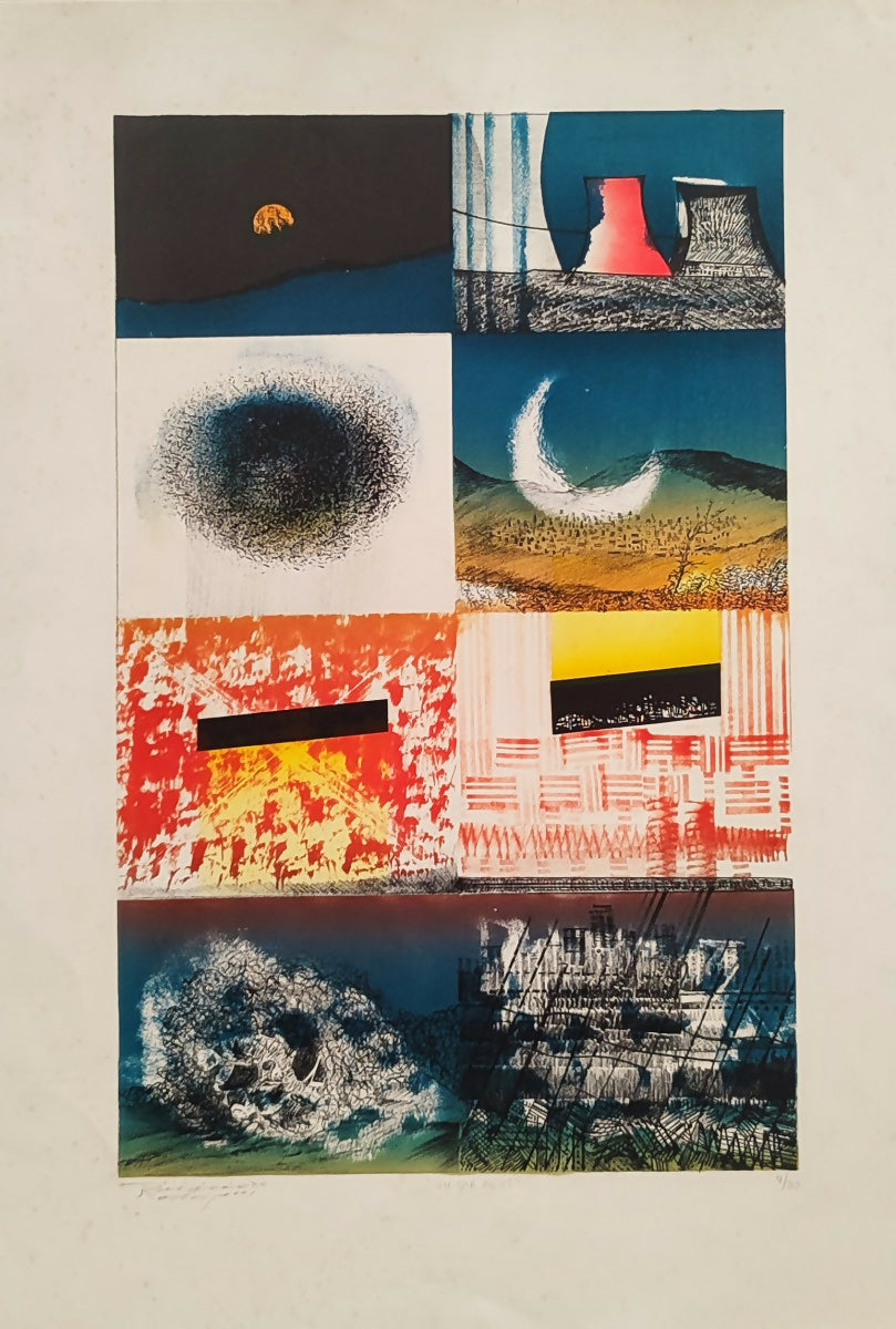 Litografia Original — "Um Dia Antes" | Inácio Rodrigues | 4/30