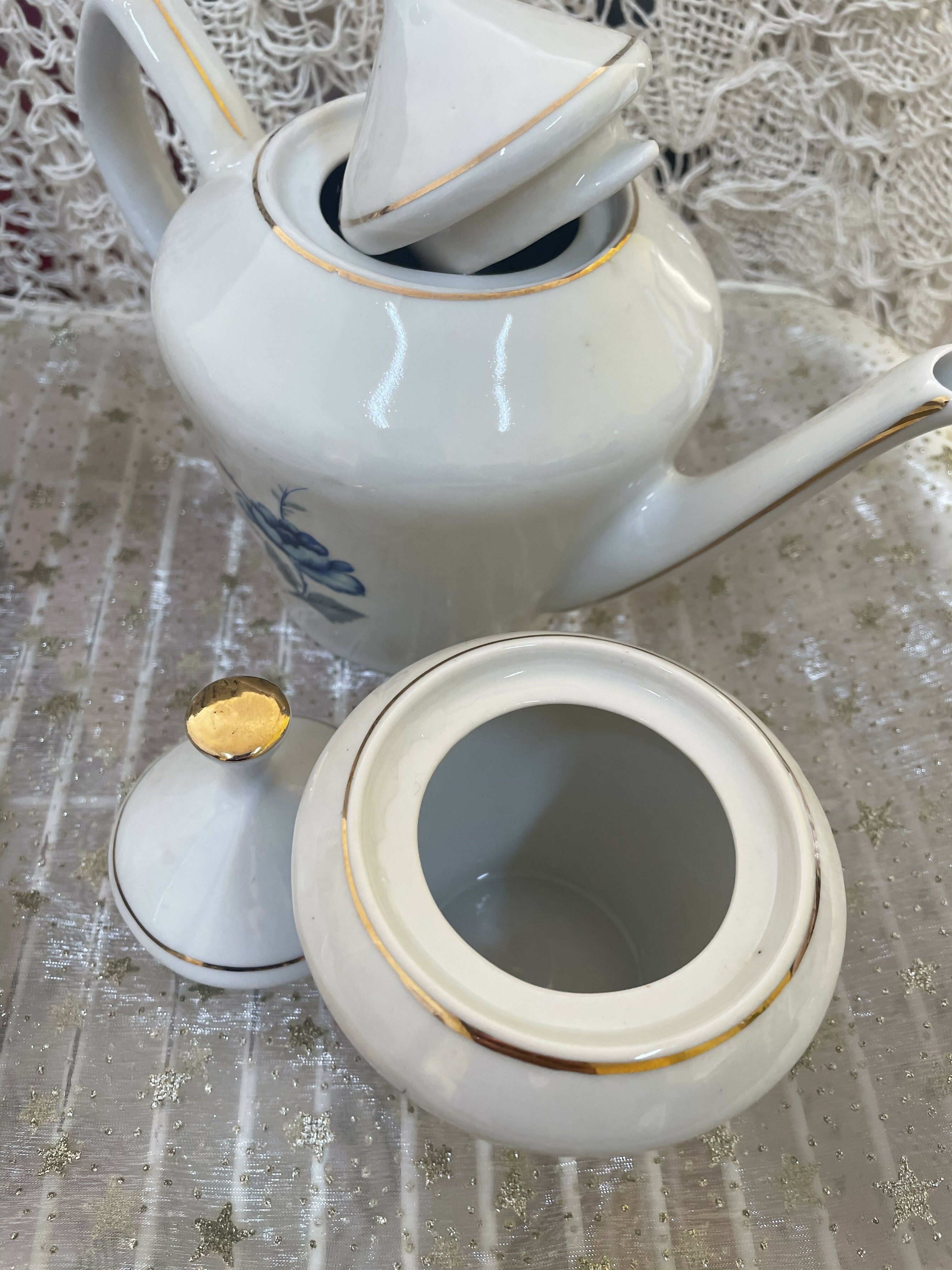 Jogo de chá ou café Pozzanni Jundiaí