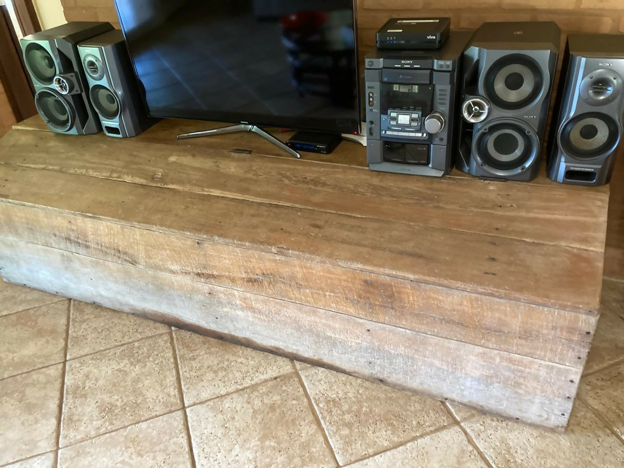 Antigo Baú de Cereais de mercearia