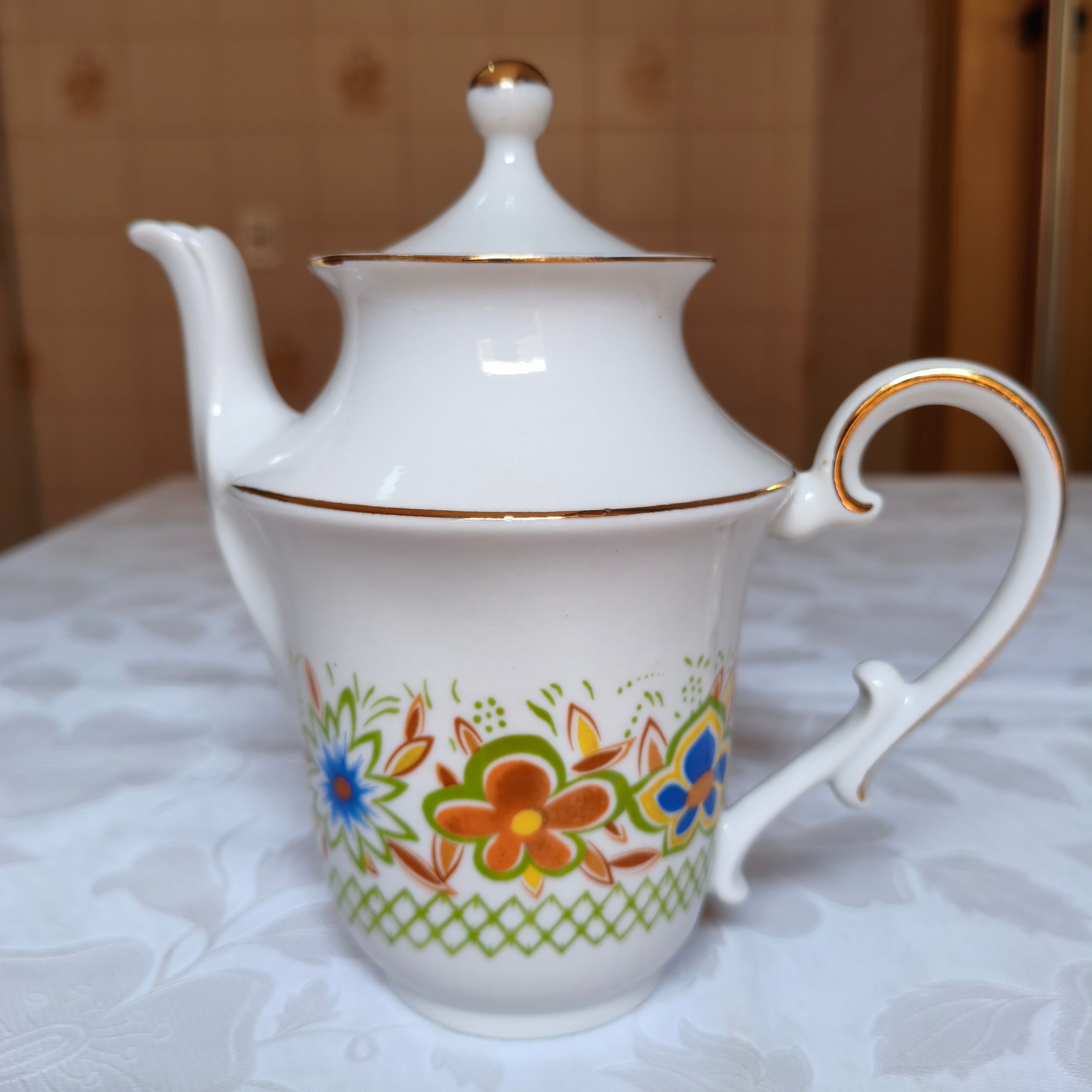 Jogo de café completo porcelana Vera Cruz - Linha Primavera