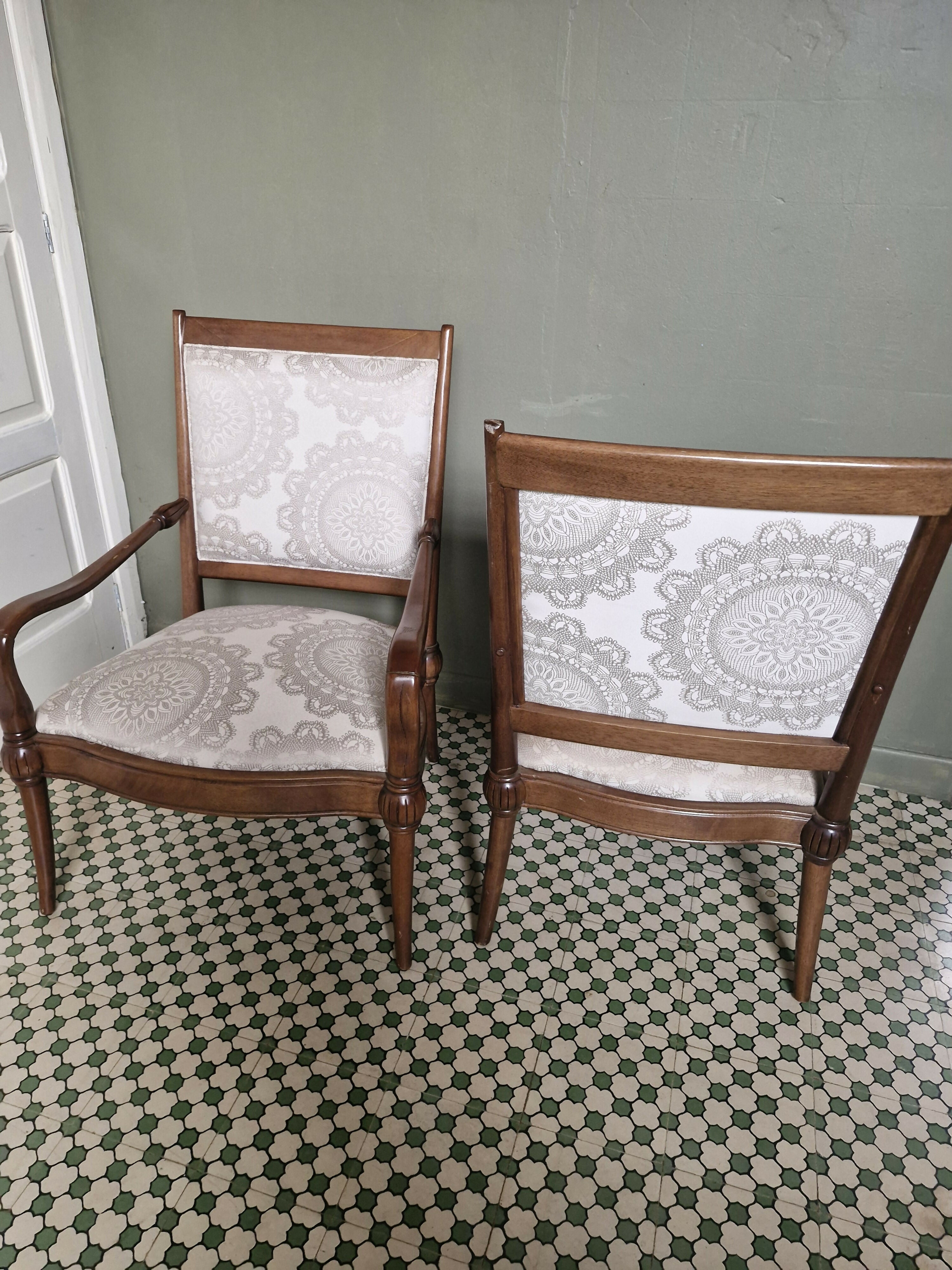 Par de Cadeiras Império