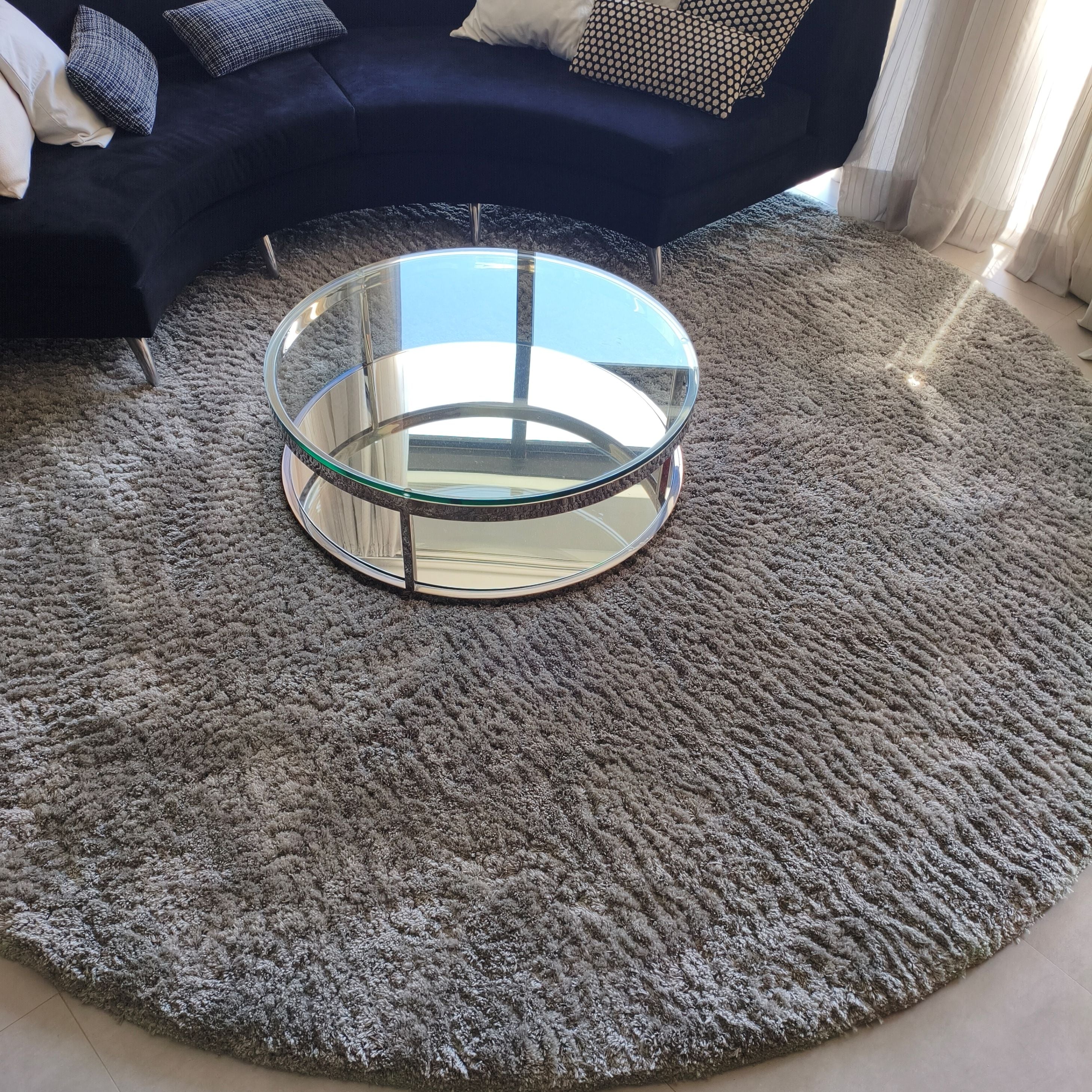 Tapete Redondo By Kamy 3m – 100% Poliamida – 40 mm