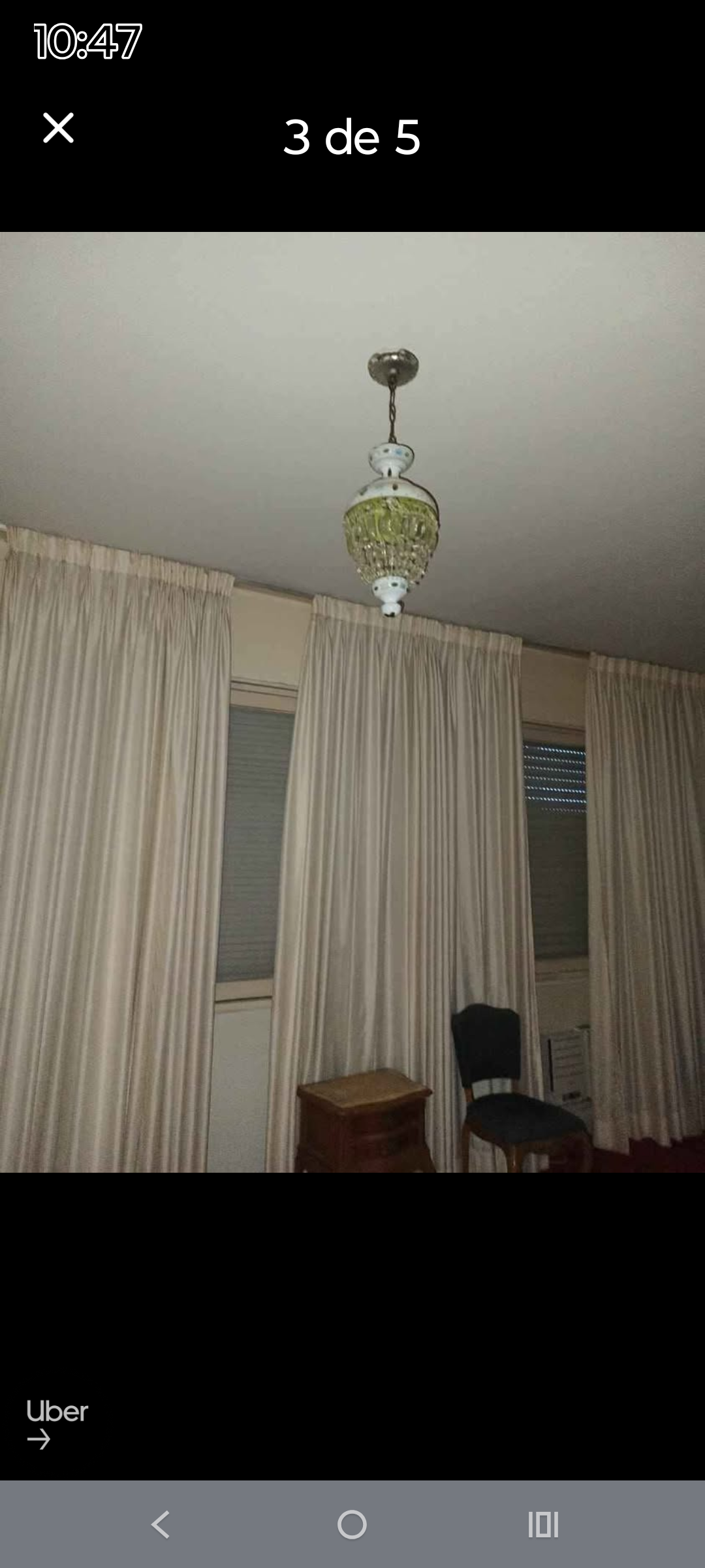 Lustre Pendente Cristal Verde
