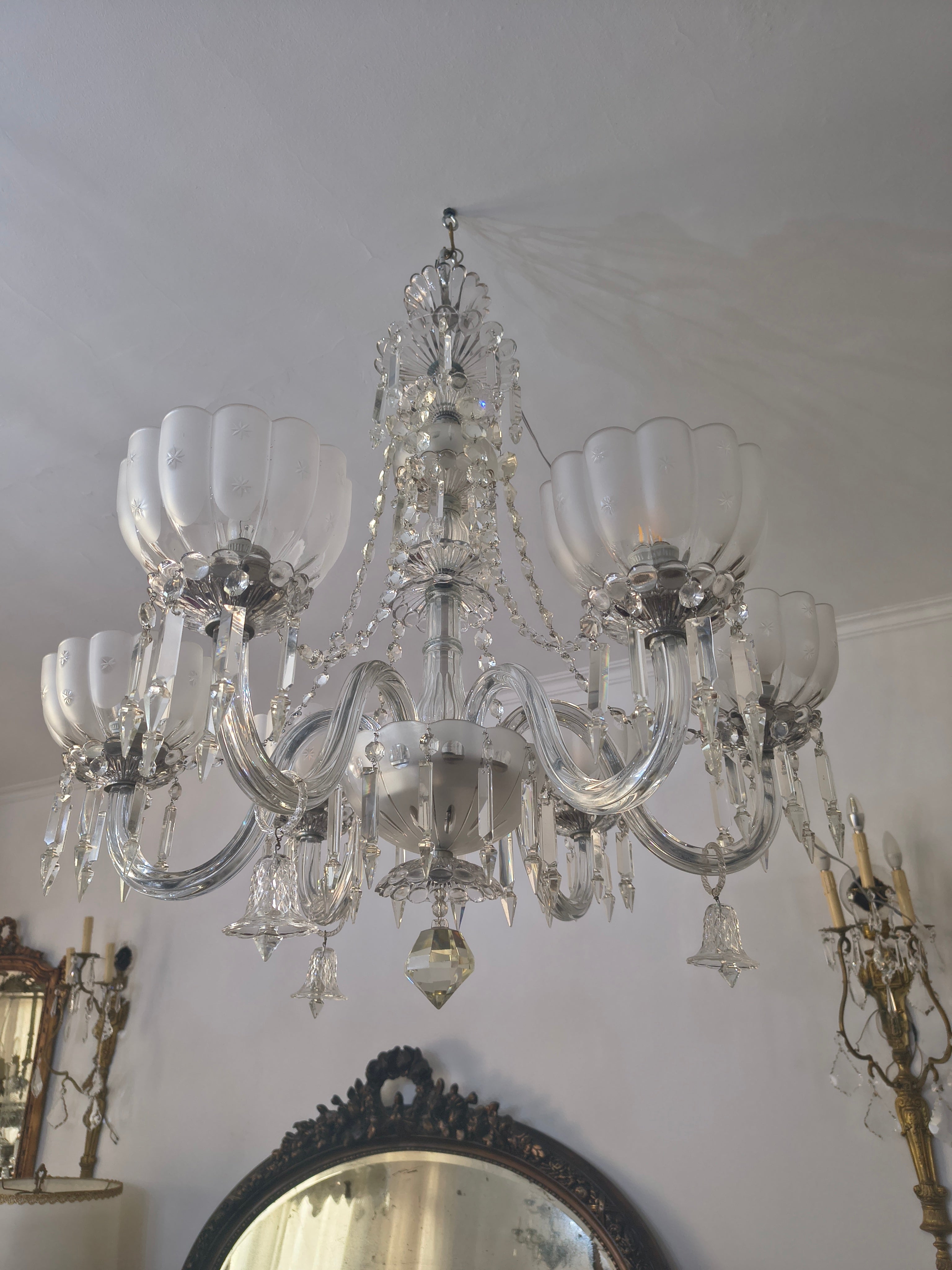 Lustre pendente Cristal Baccarat