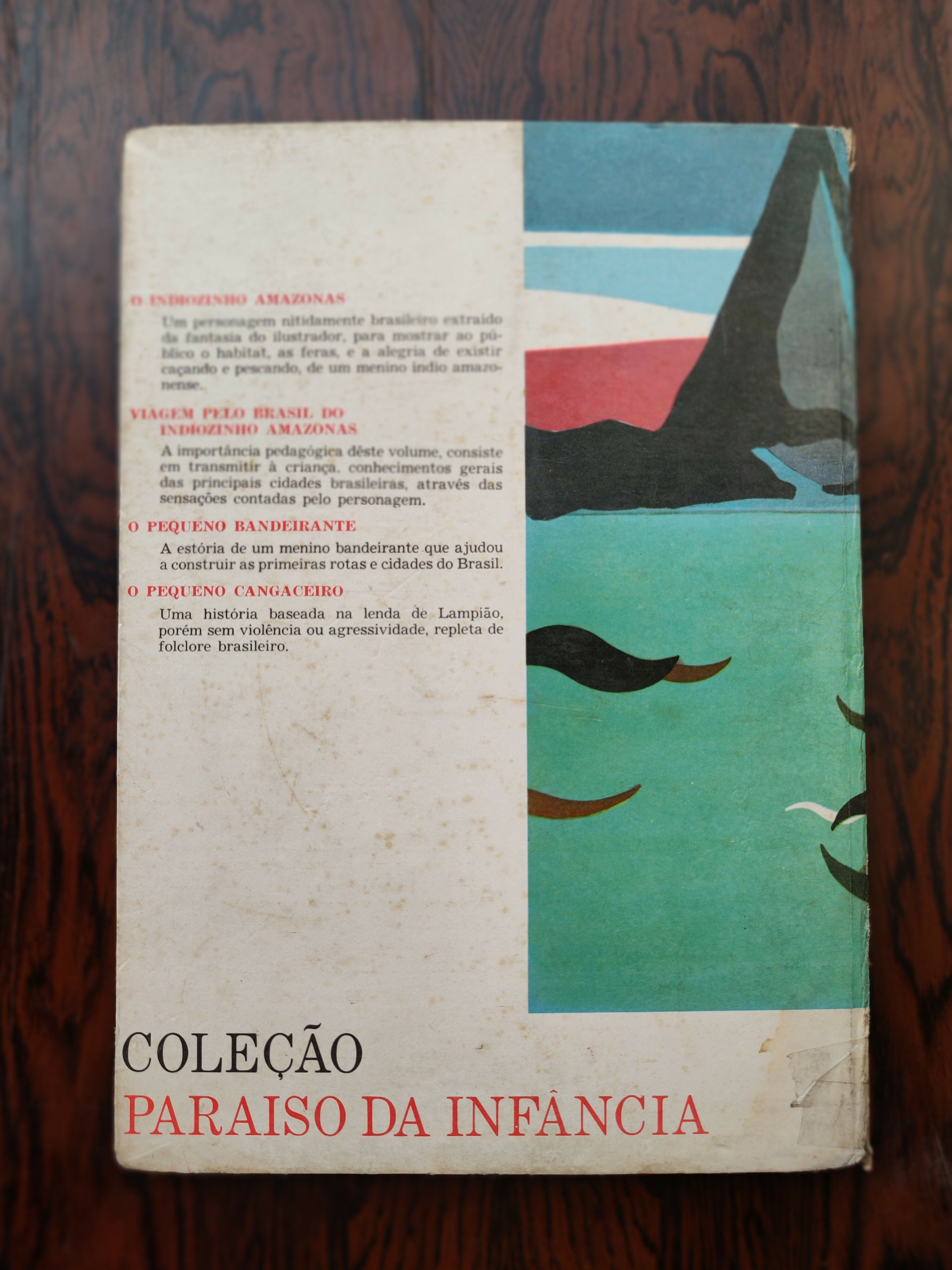 Antigo Livro &quot;O Indiozinho Amazonas&quot; - publicado em 1975
