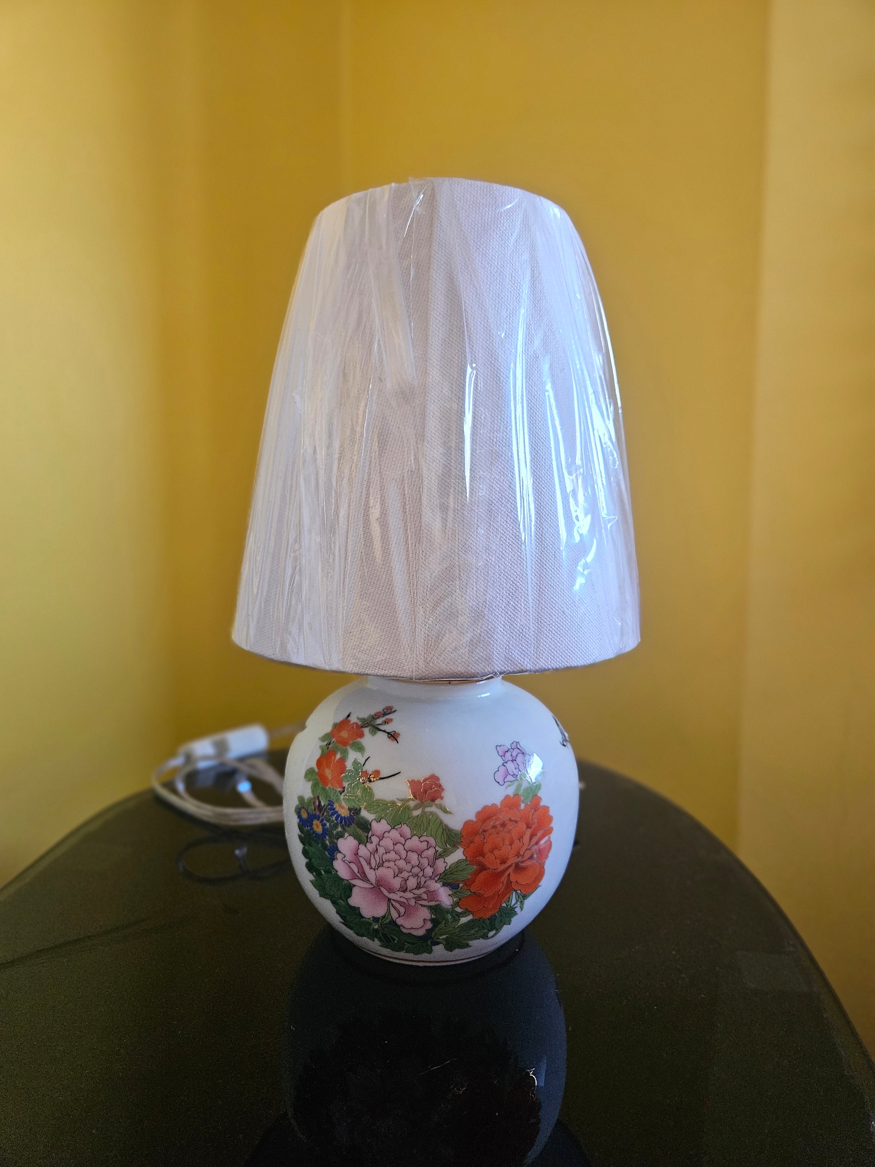 Abajur Vintage de Porcelana Chinesa (Upcycling)