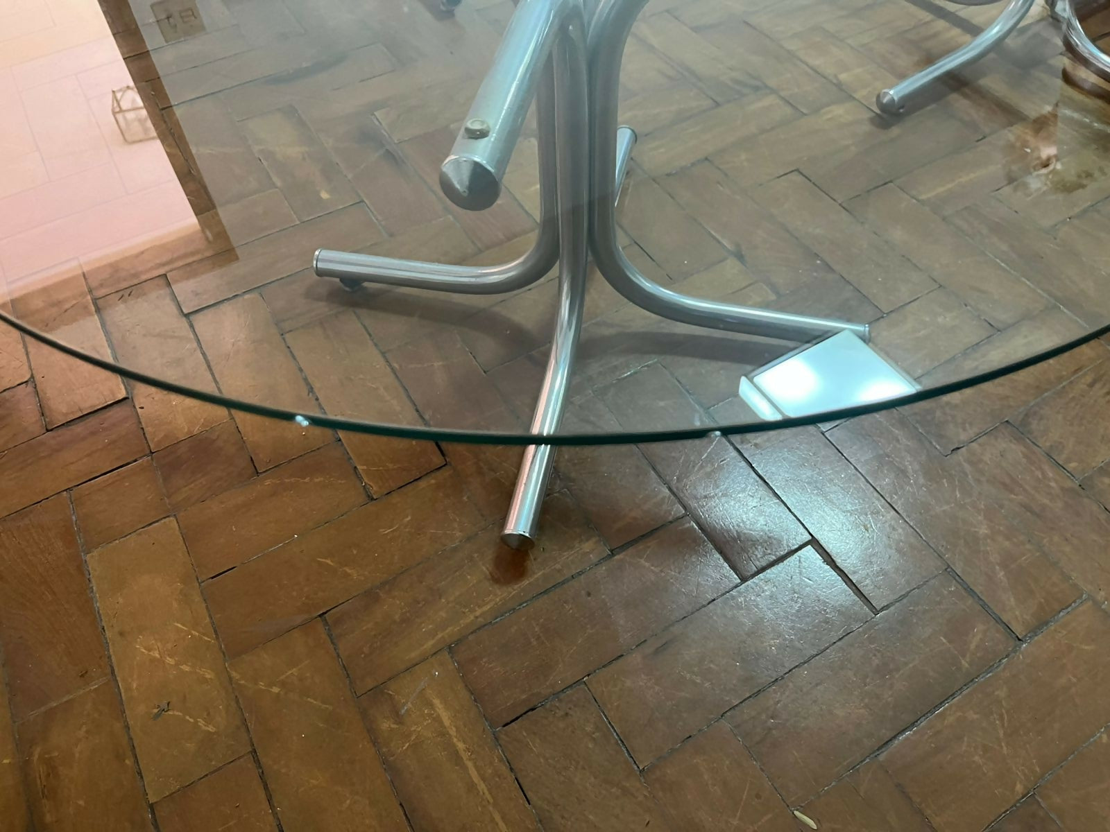 Conjunto de mesinhas de centro e lateral, design de Geraldo de Barros da Hobjeto