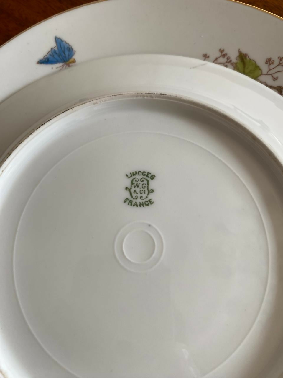Lindo aparelho jantar Limoges anos 70s para 12 pessoas , completo em perfeito estado