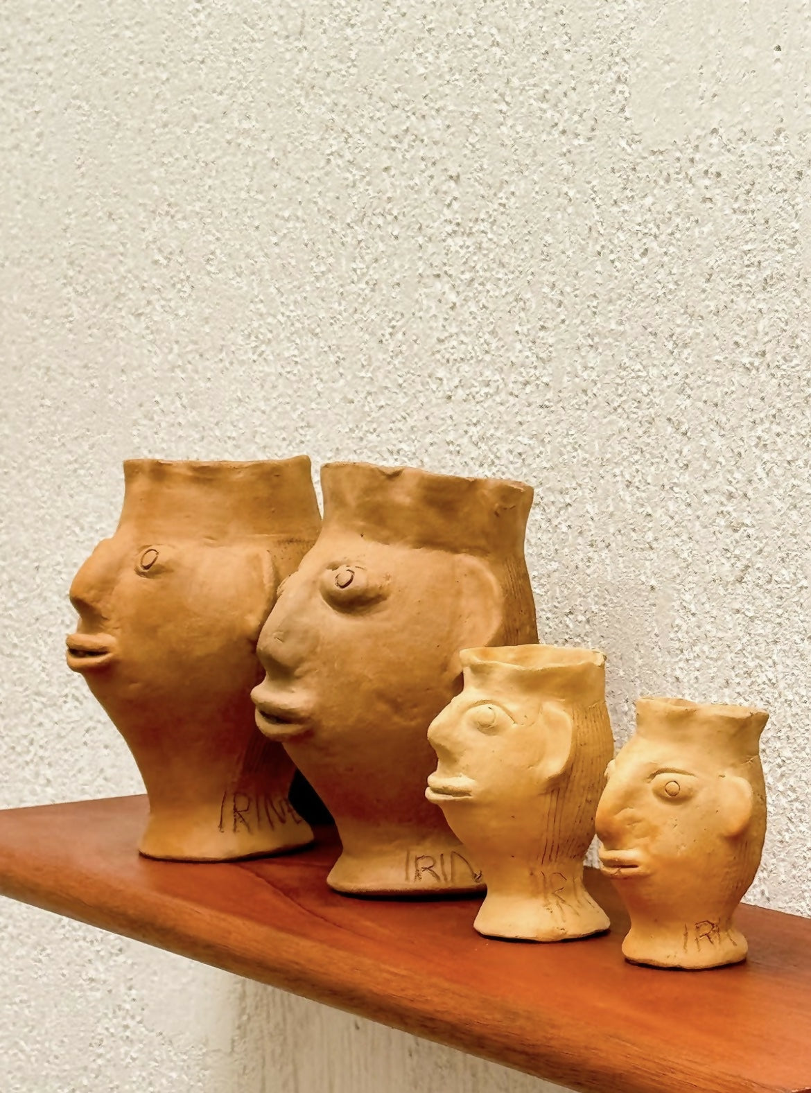 Cabeças vaso, Mestre Irinéia