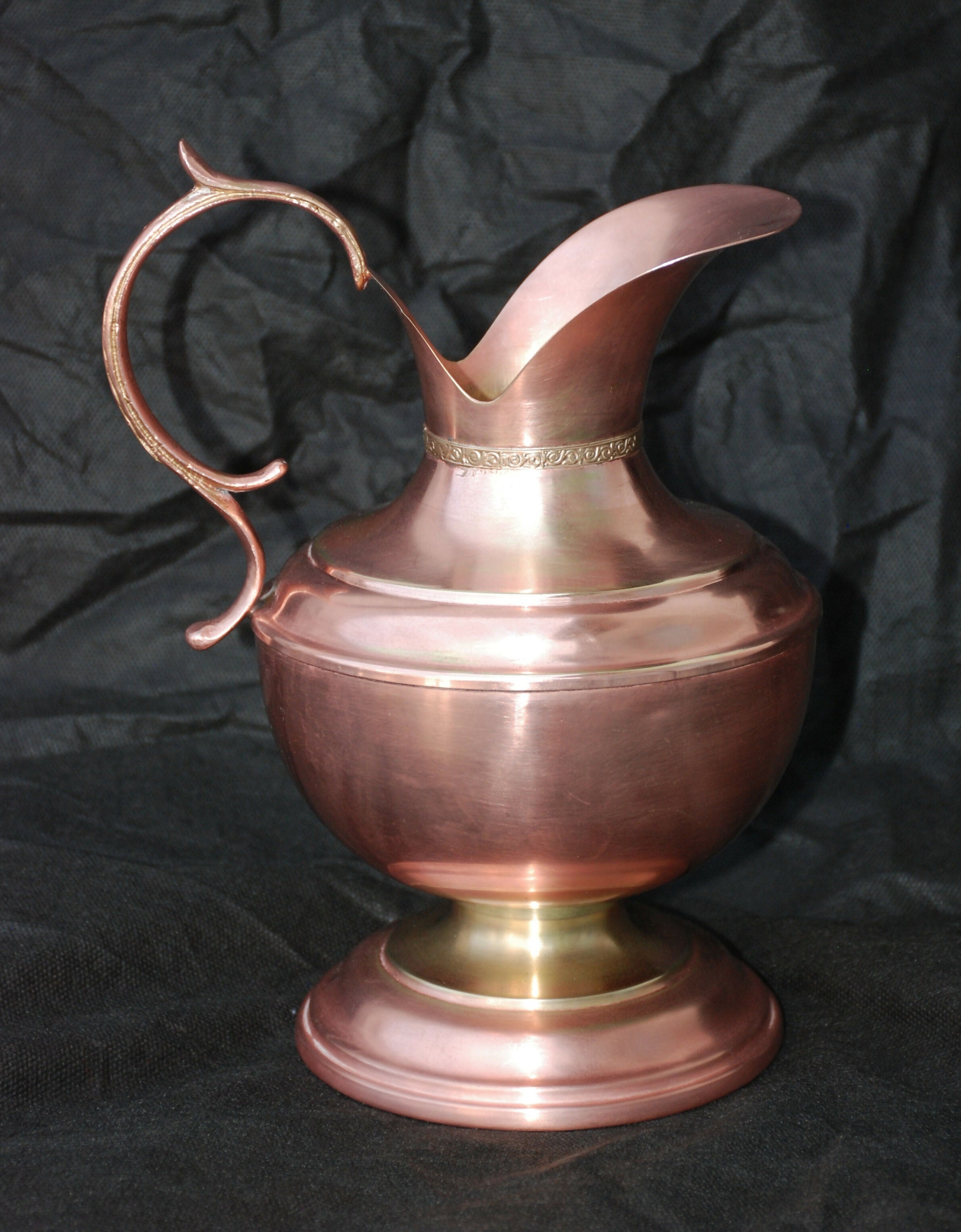 Jarra Pratel Anos 70 - 22 X 18 Metal