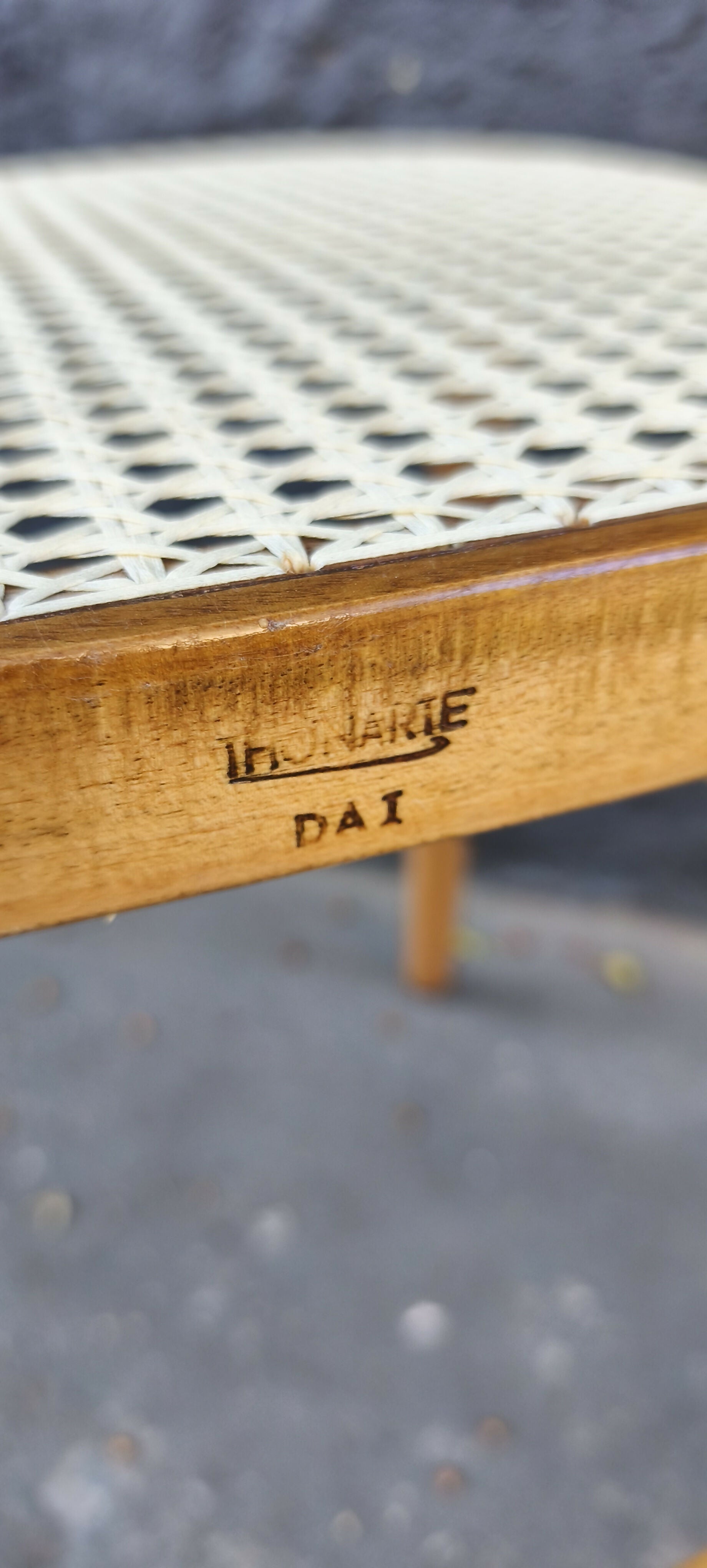 Par de cadeiras Thonart Meridien com palhinha