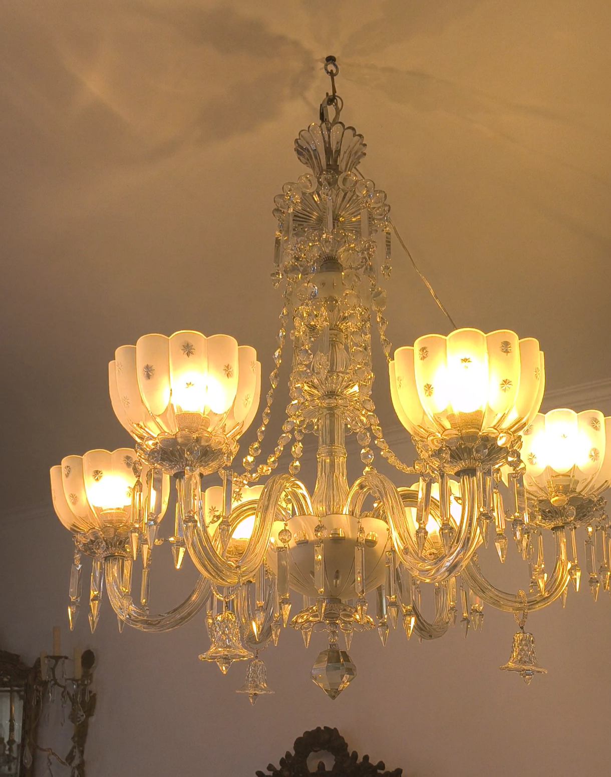 Lustre pendente Cristal Baccarat