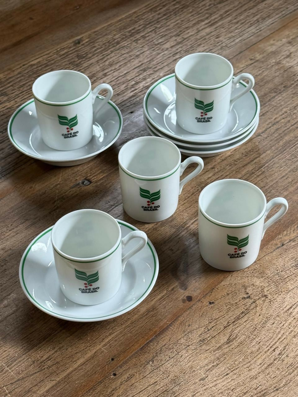 Conjunto de xícaras CAFÉ DO BRASIL