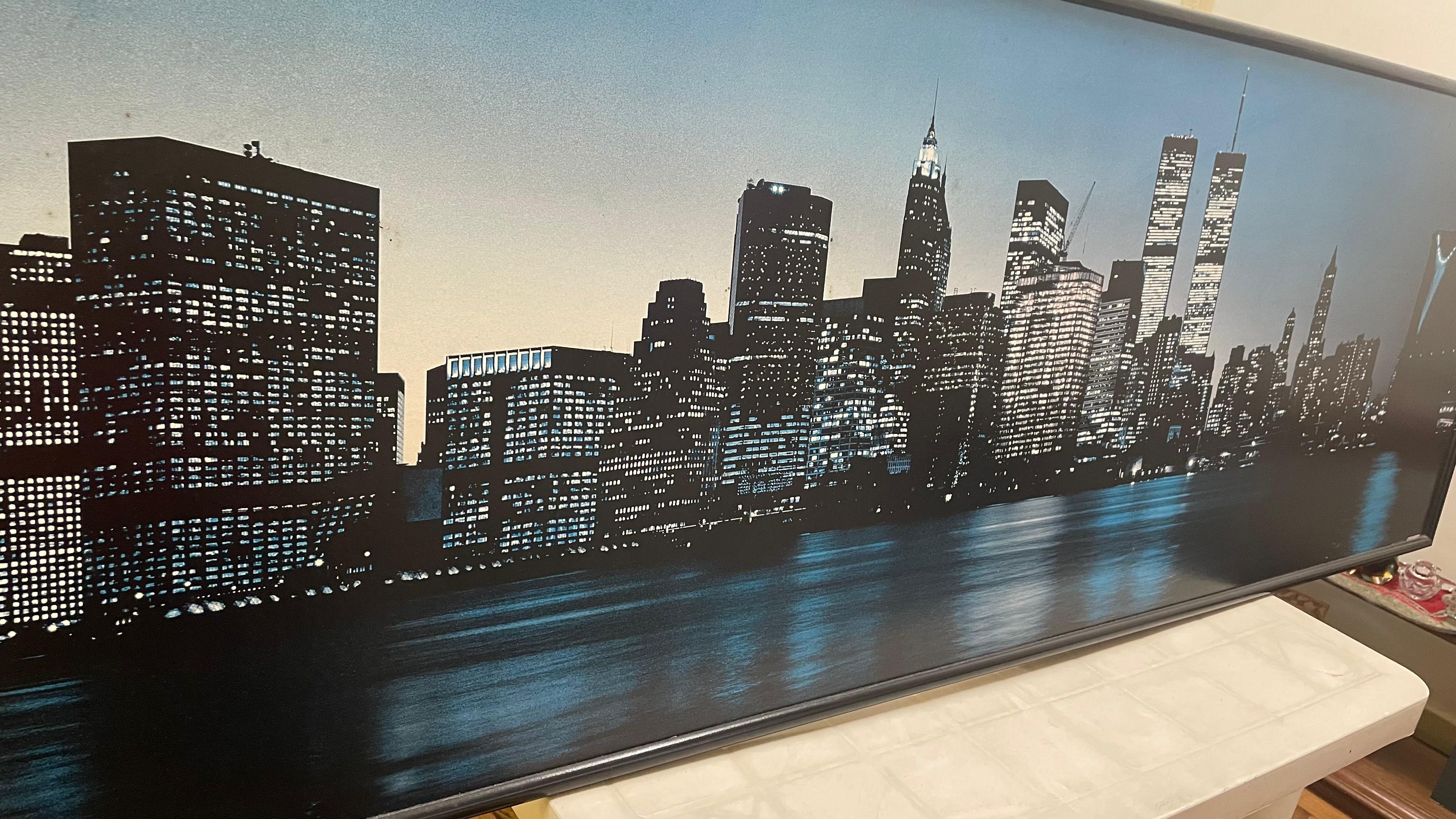 Pôster Vintage Nova York 1987 - Torres Gêmeas