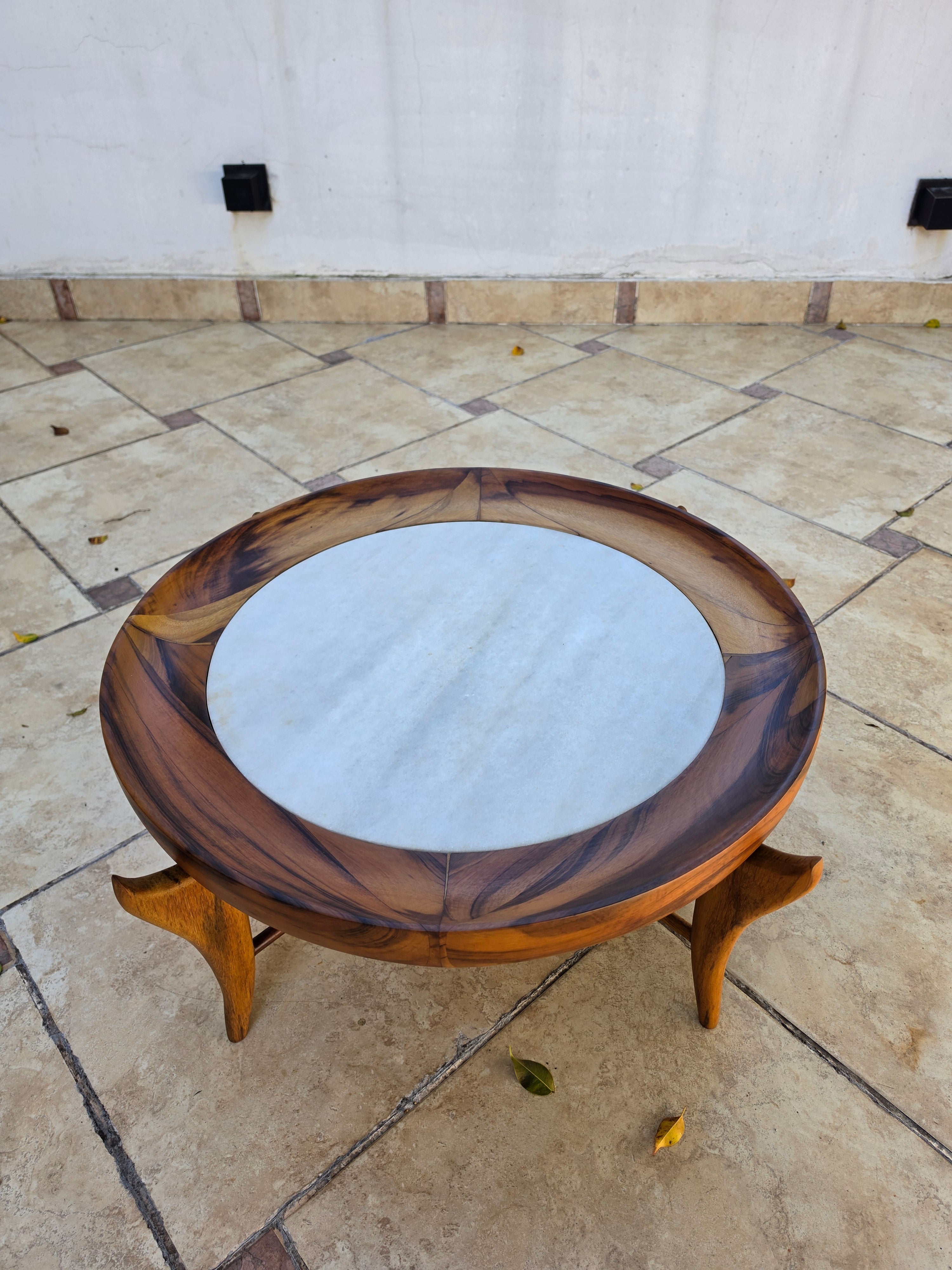 Mesa de centro Maracanã Giuseppe Scapinelli em Caviúna 1950