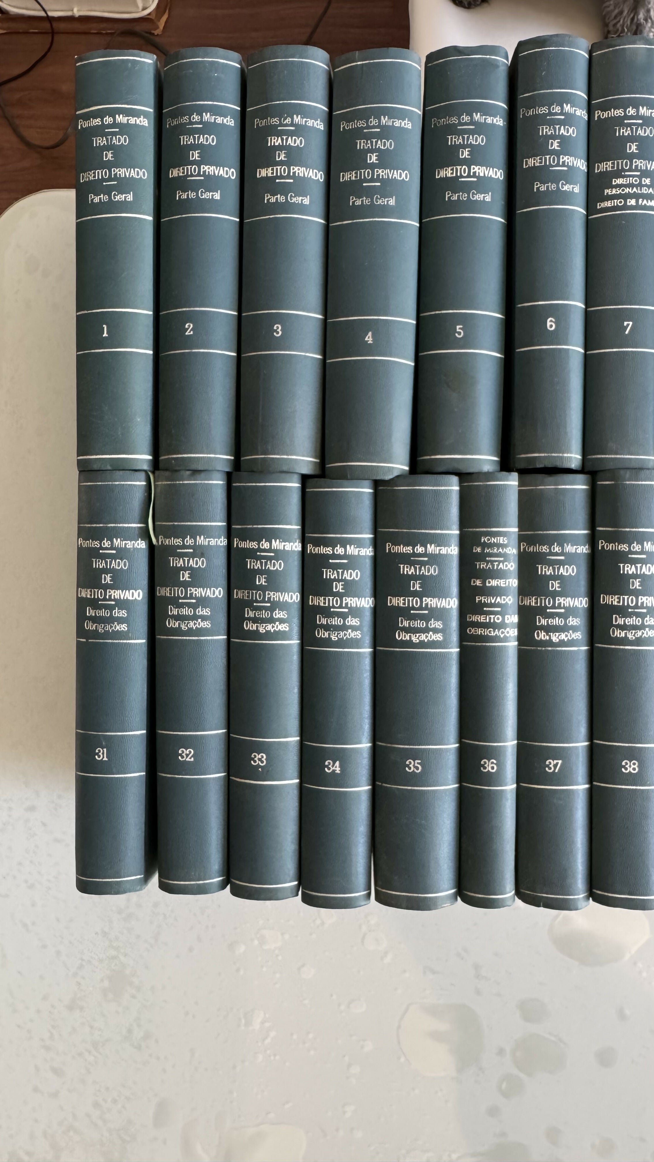 Coleção Tratado De Direito Privado - Pontes De Miranda - 59 Vols - Rubricados Pelo Autor