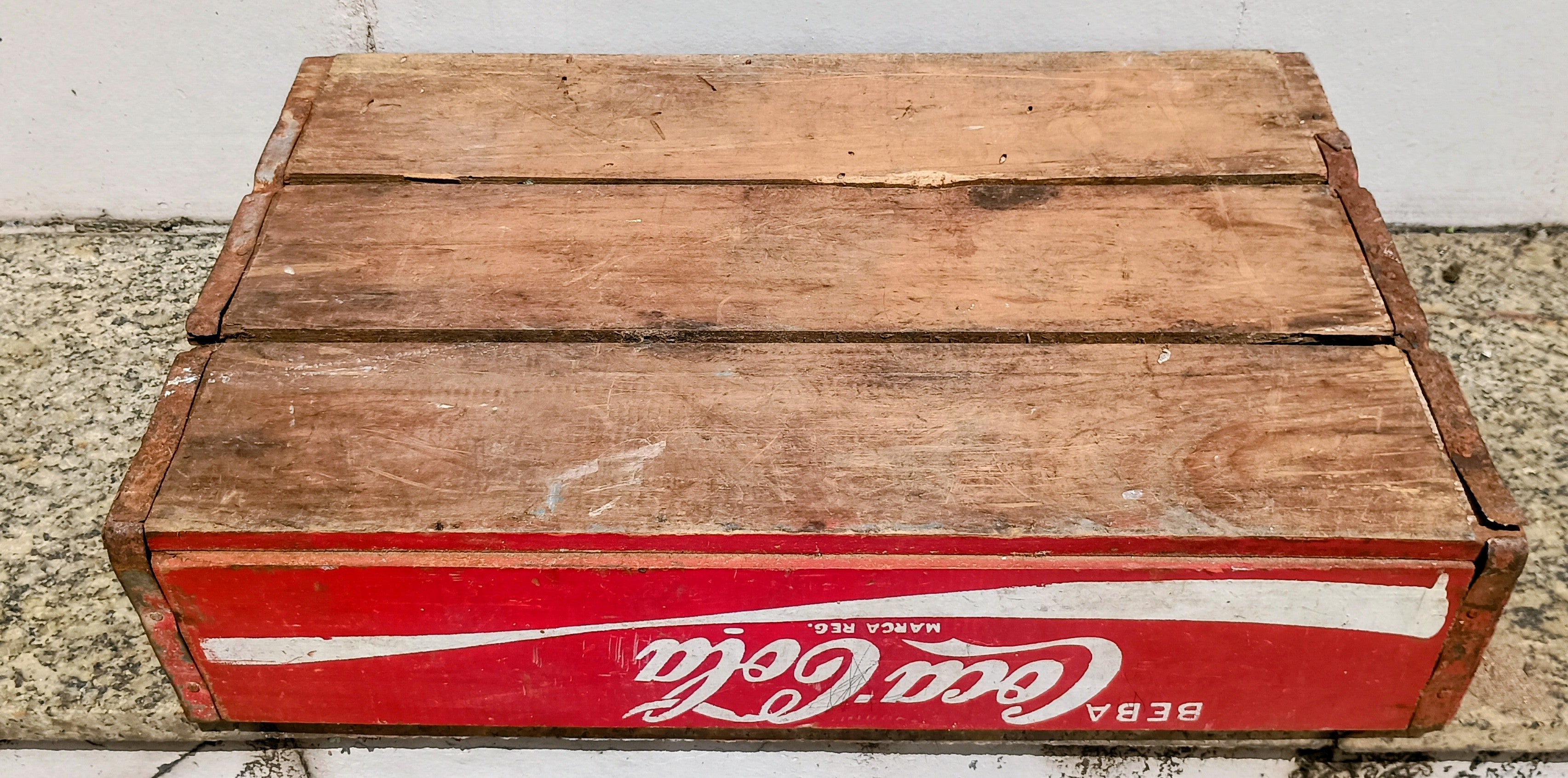 Engradado da Coca-Cola década 50/60