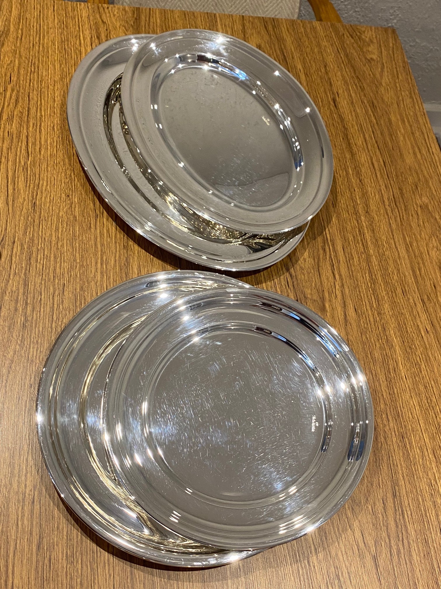 Baixela Sheffield Plate | 7 Peças | Elegância e Tradição à Mesa