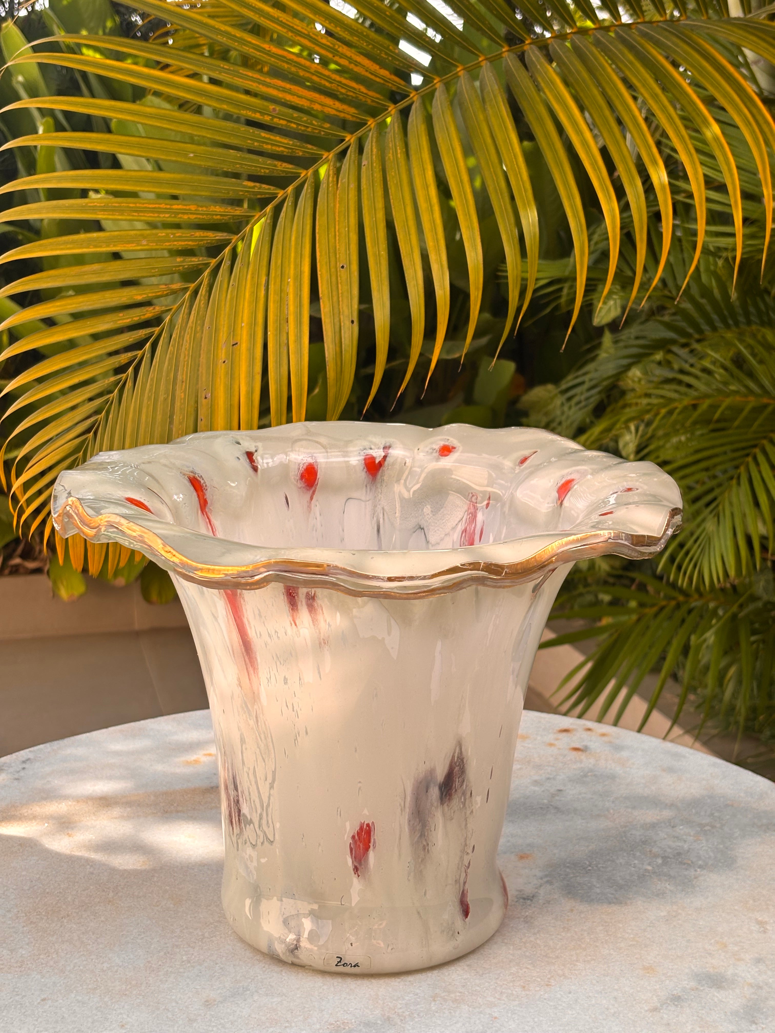 Vaso Murano Fazzoletto Original grande - Zora Da Venezia (30cm)
