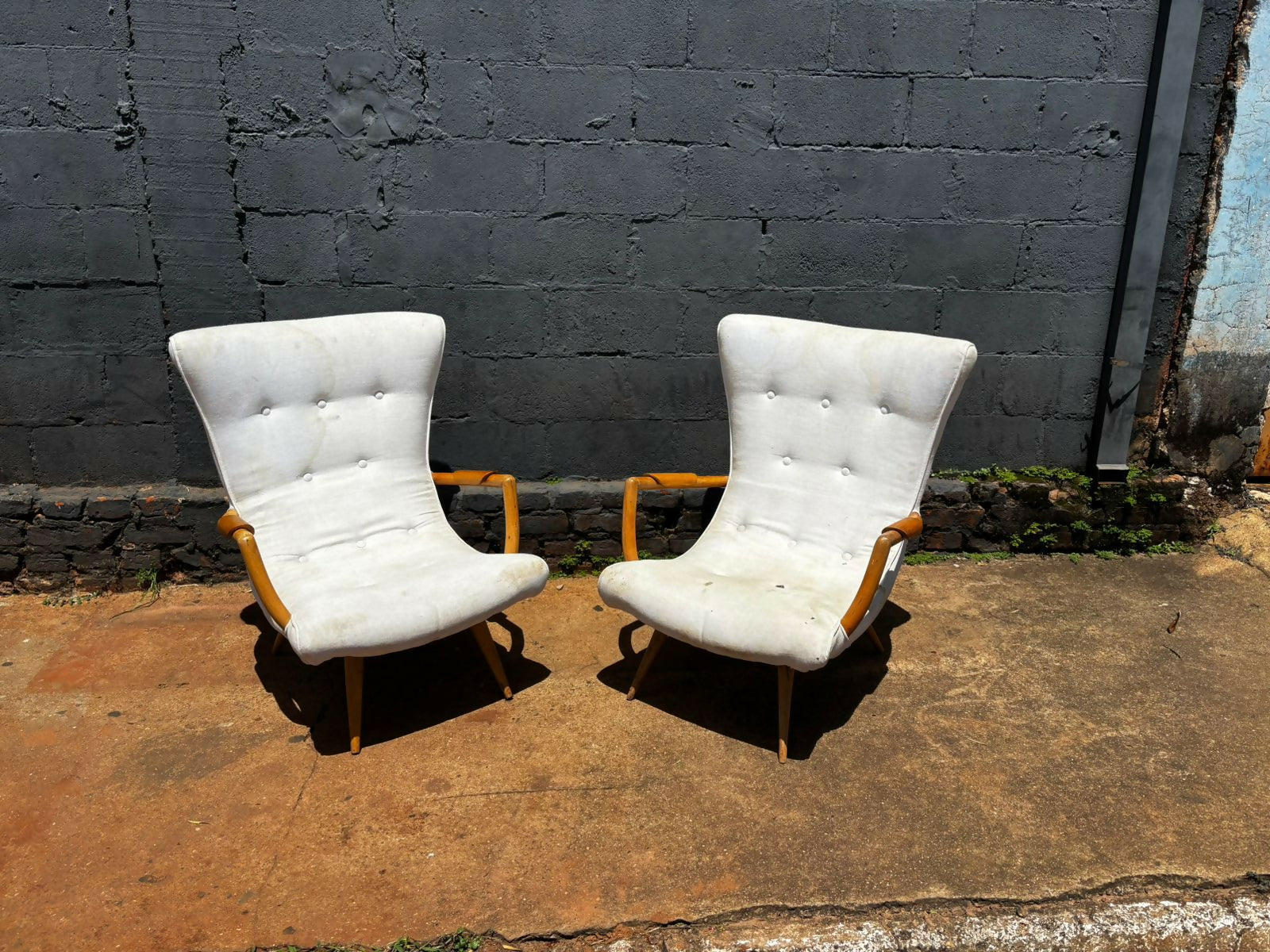 Par de Poltronas Giusepe Scapinelli