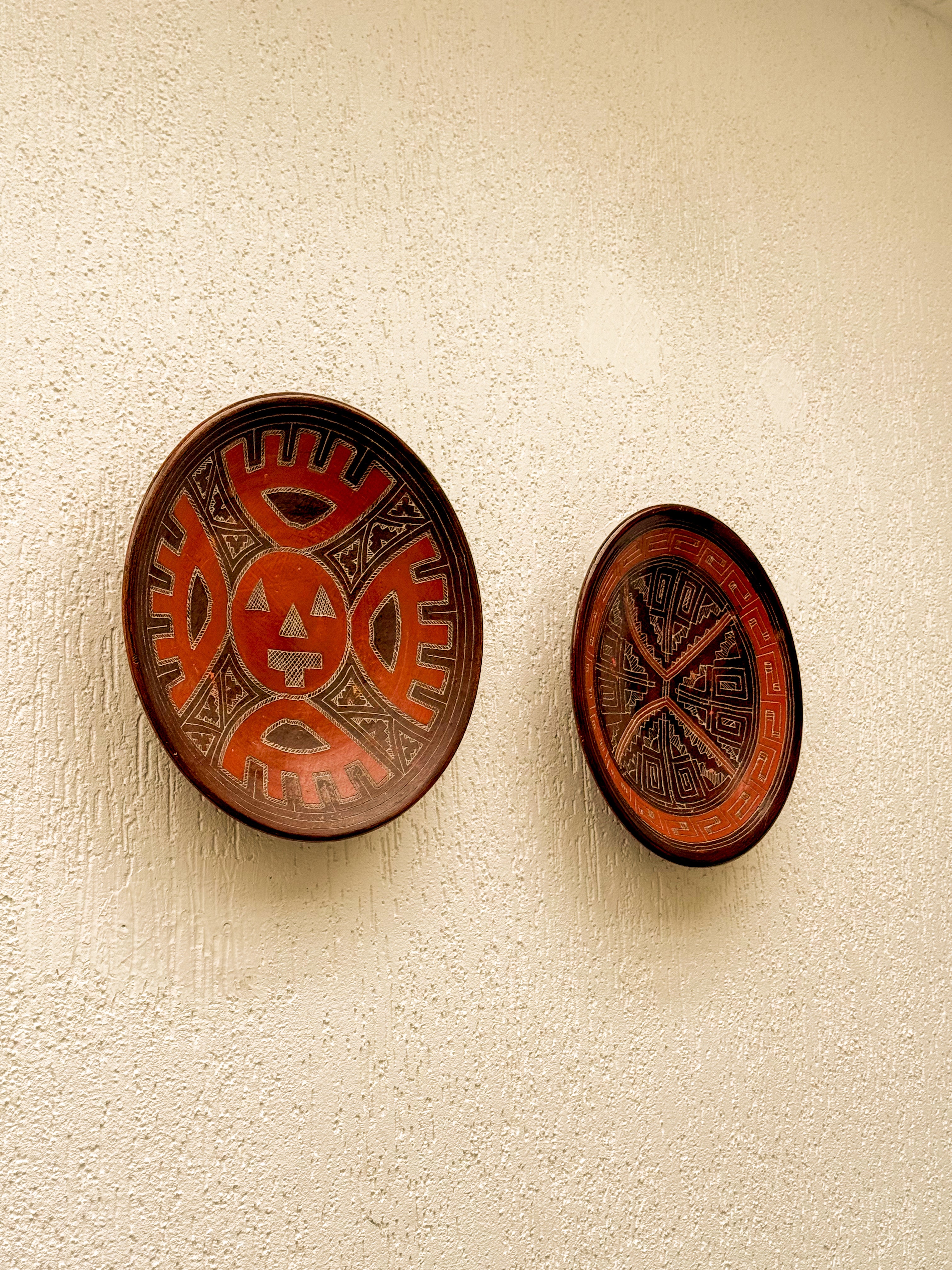 Pratos decorativos marajoaras