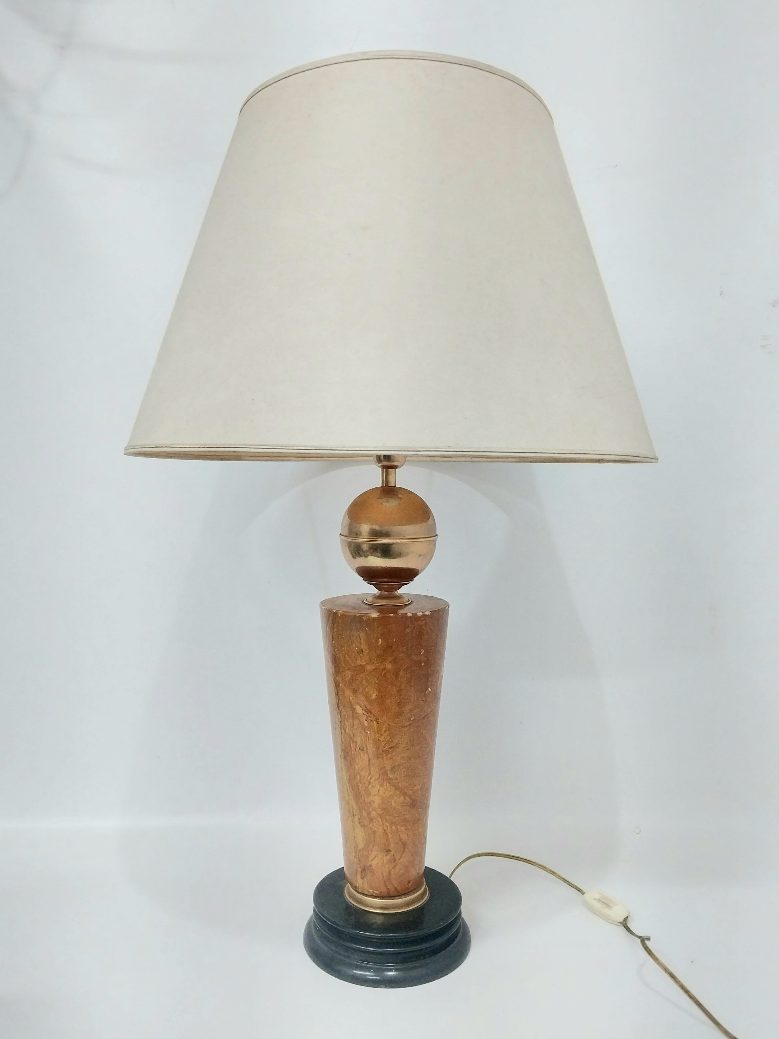 Abajur Antigo de Sala Estilo Art Deco