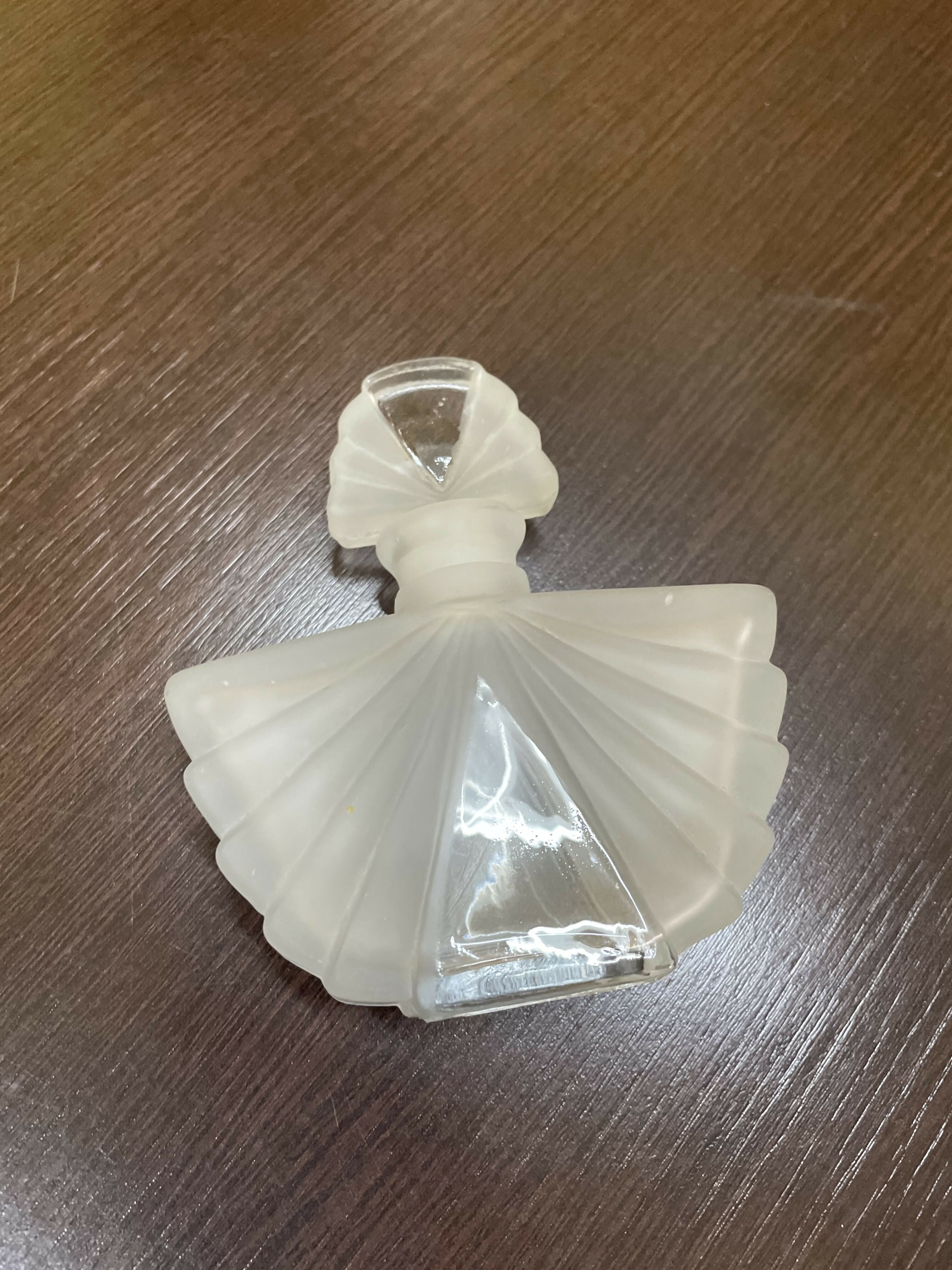 Perfumeiro vidro fosco Art Deco