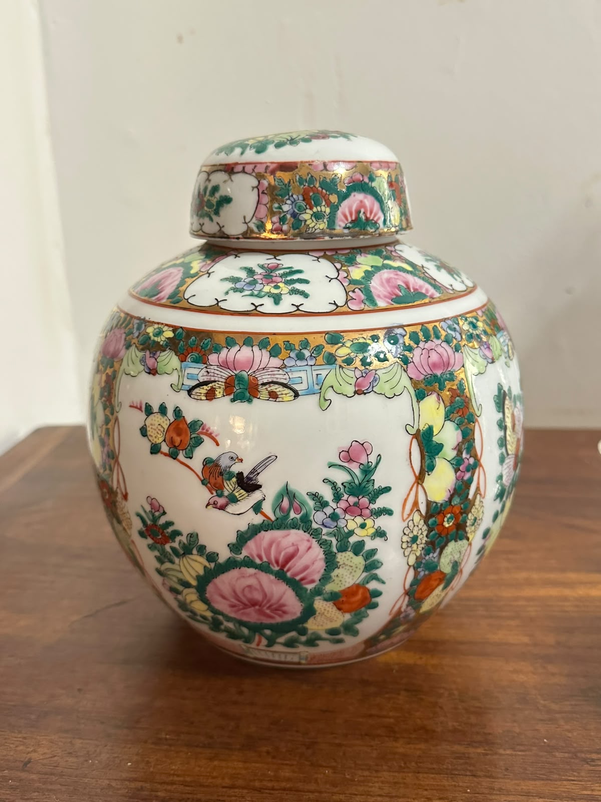 Grande Potiche Família Rosa em porcelana chinesa