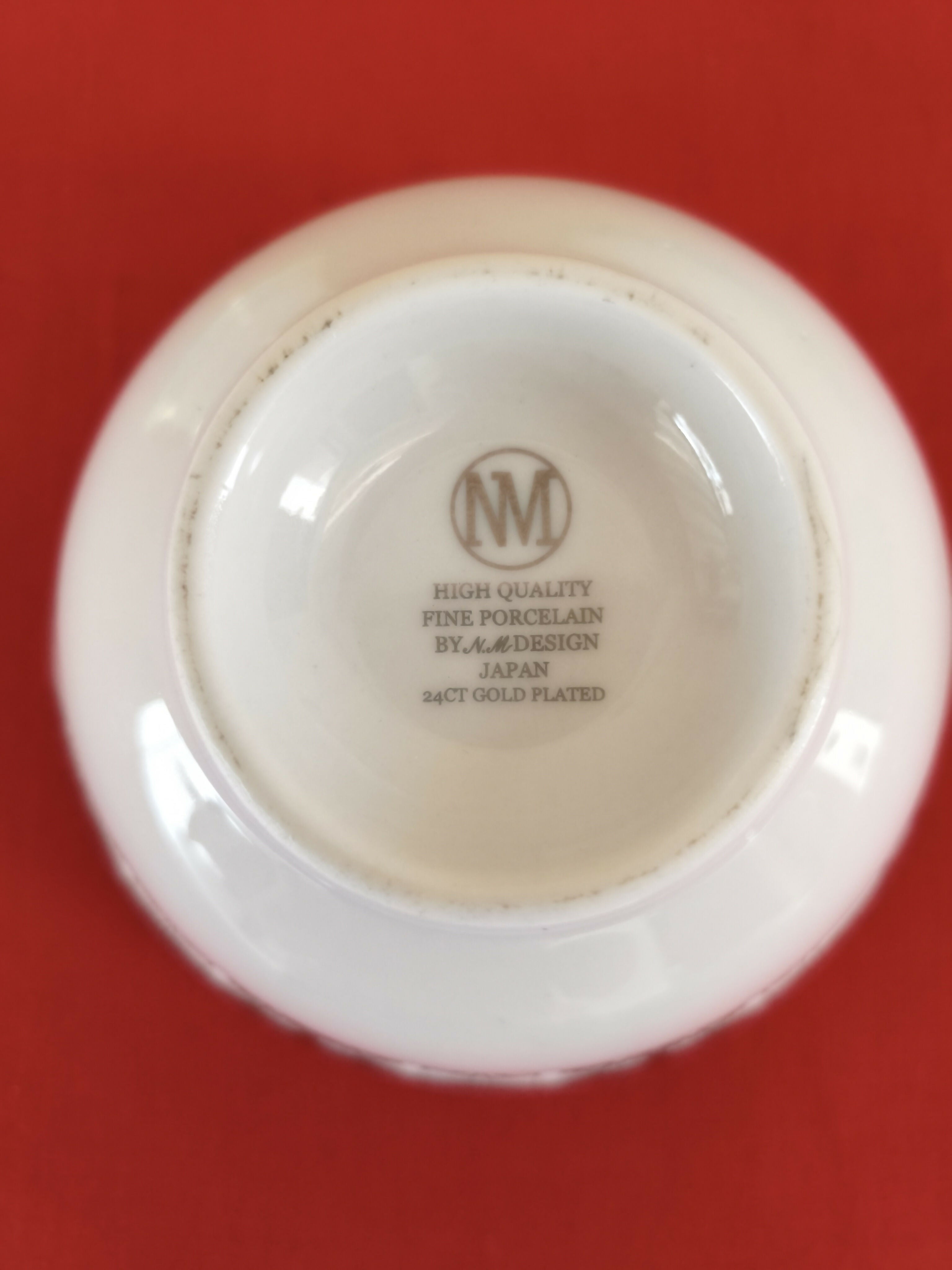 Bule de chá com duas xícaras em porcelana japoesa - N.M. Design