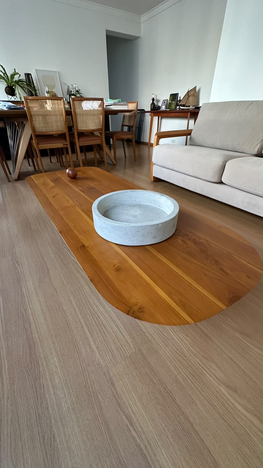 mesa de centro Couture - design Marcio Bonfim + Modalle