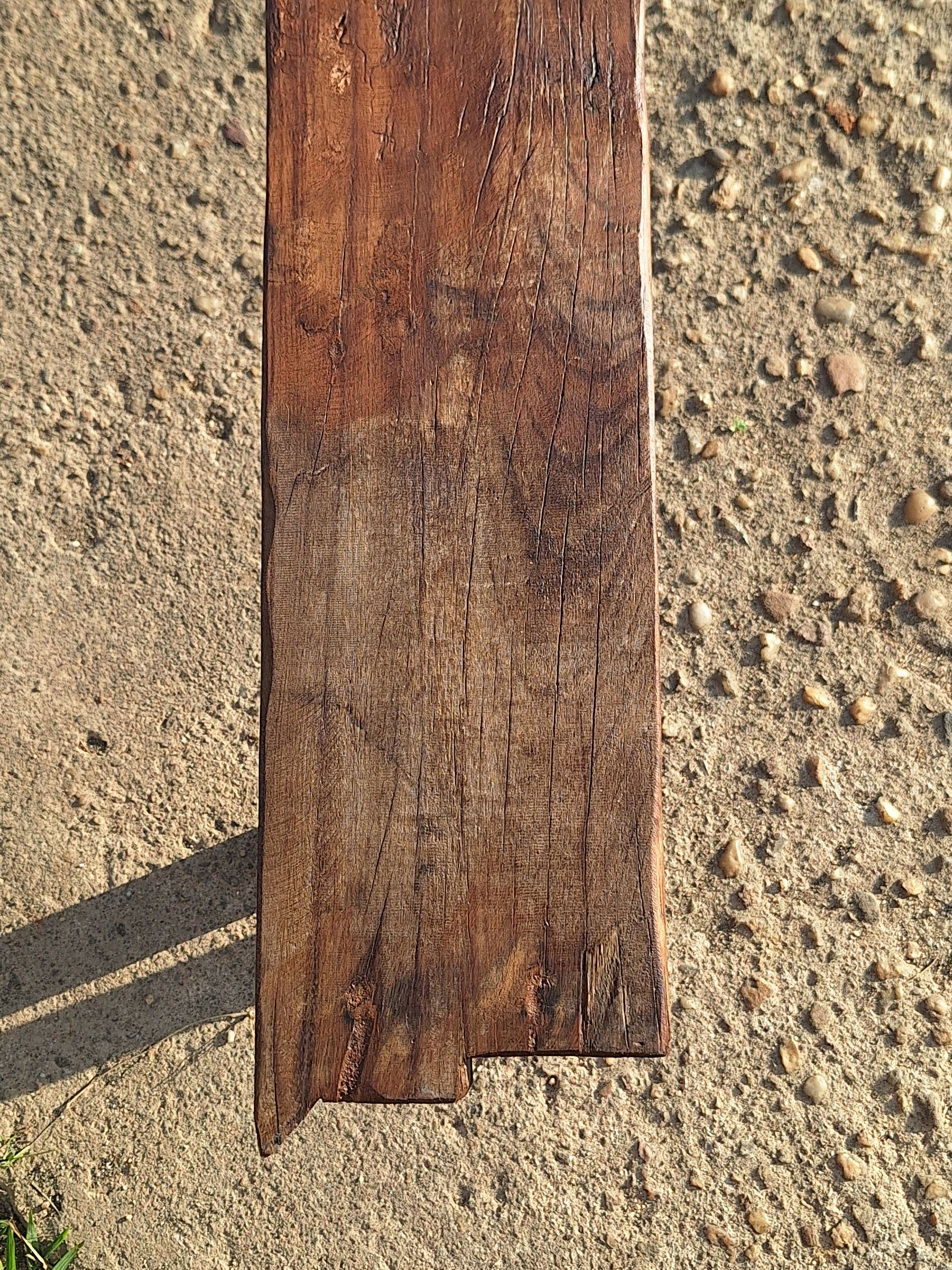 Banco de Dormente Rústico Madeira Maciça Garimpo Mineiro