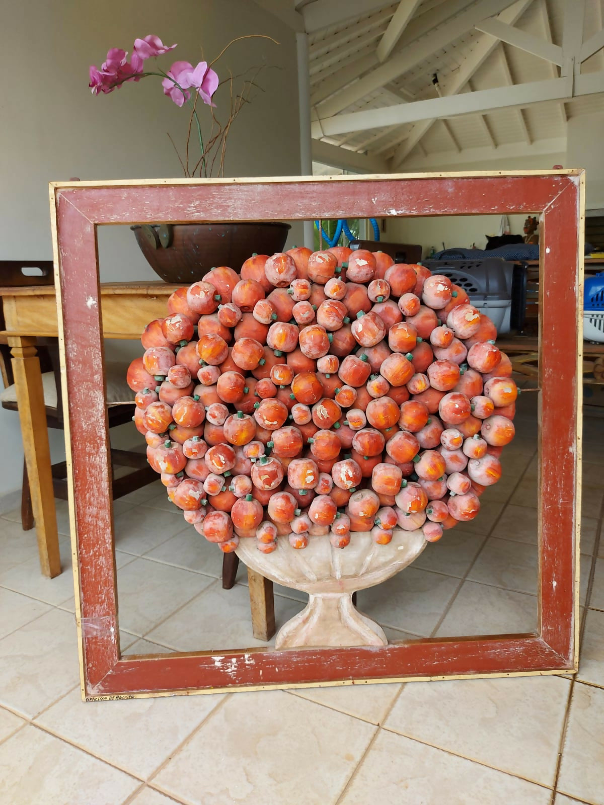 Par de Quadros rústicos