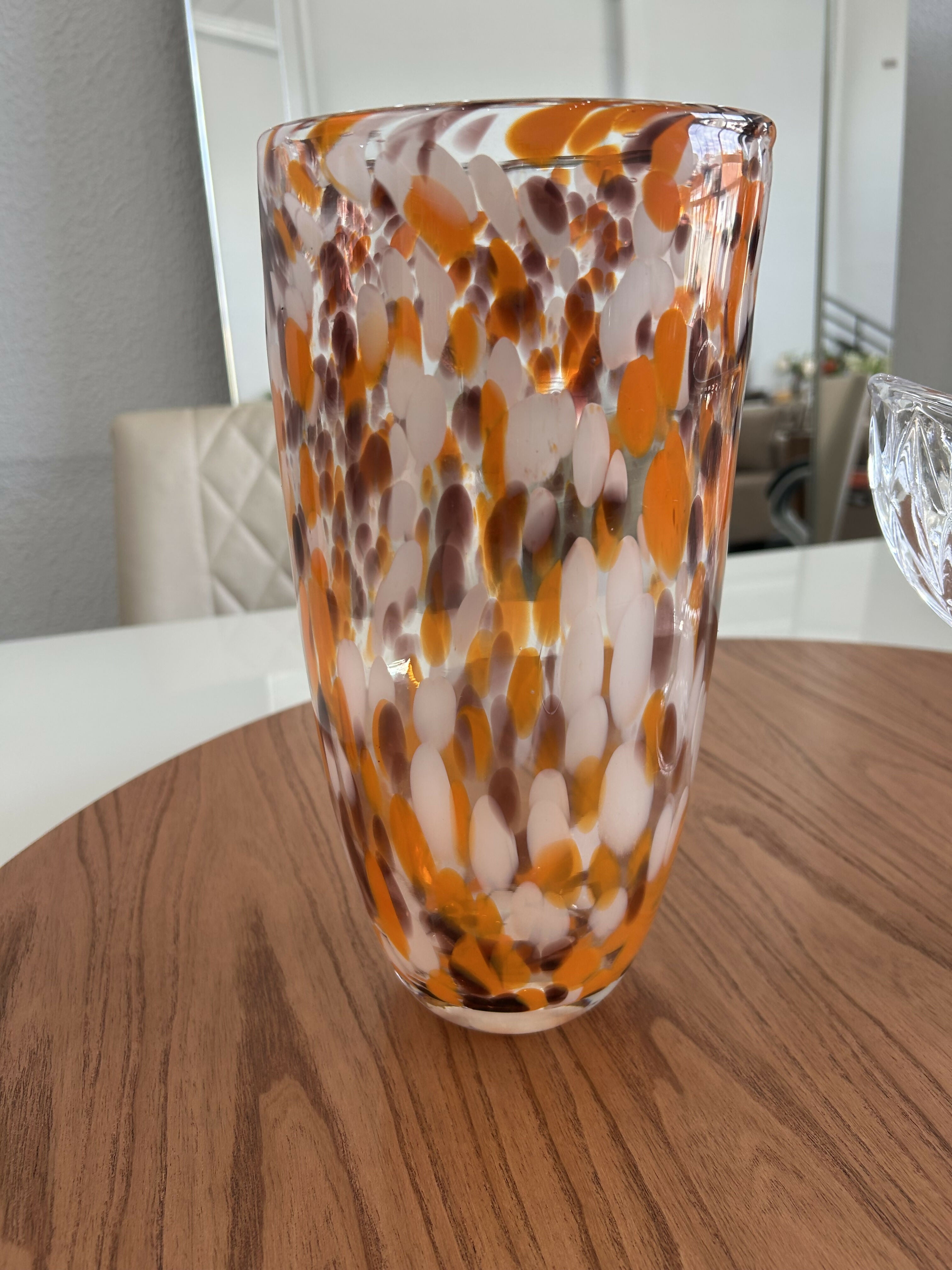 Vaso Alto tipo Murano, imponente peça super estilosa