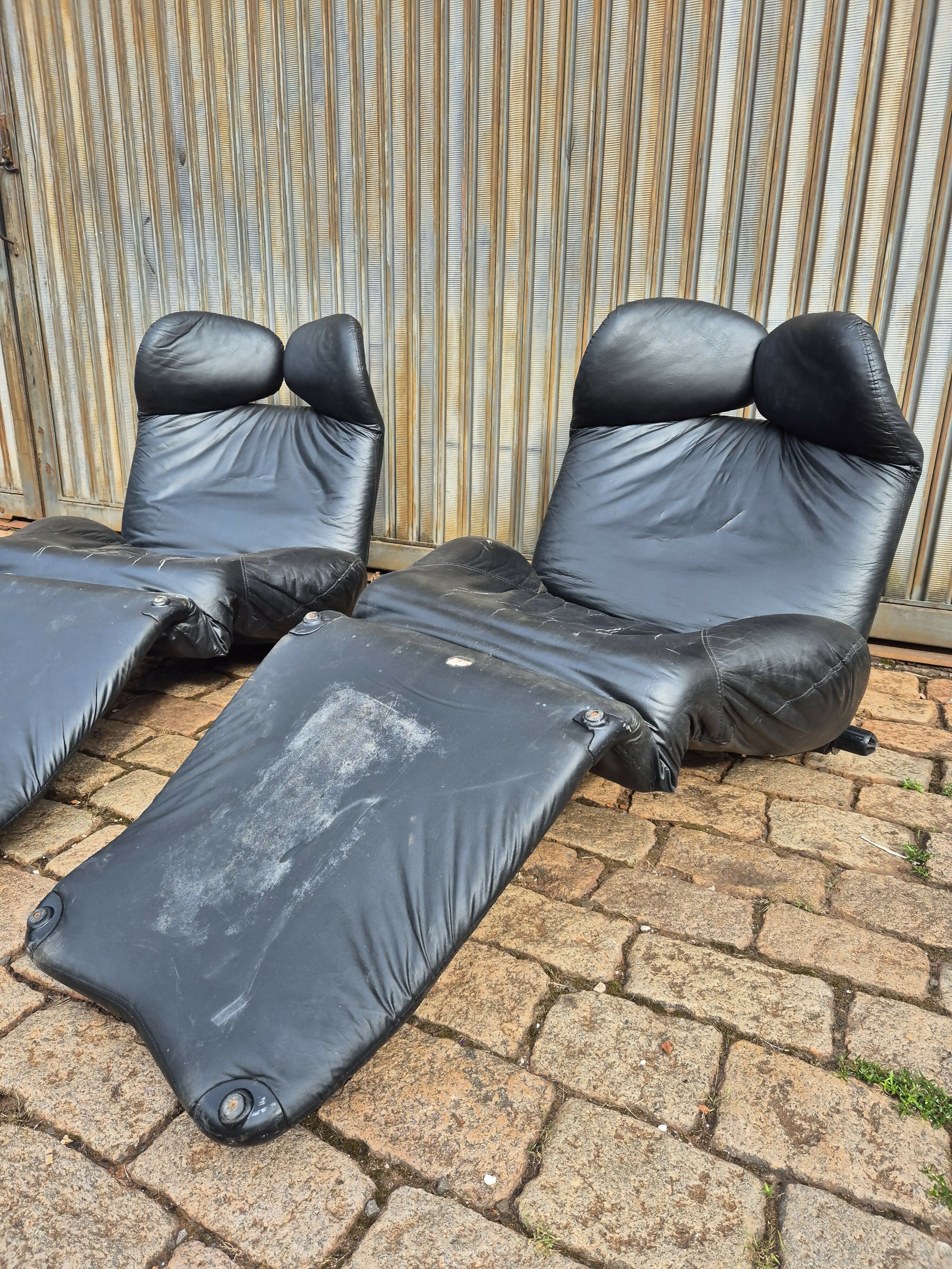 Belo par Chaise Longue Mod. Wink 111 vintage