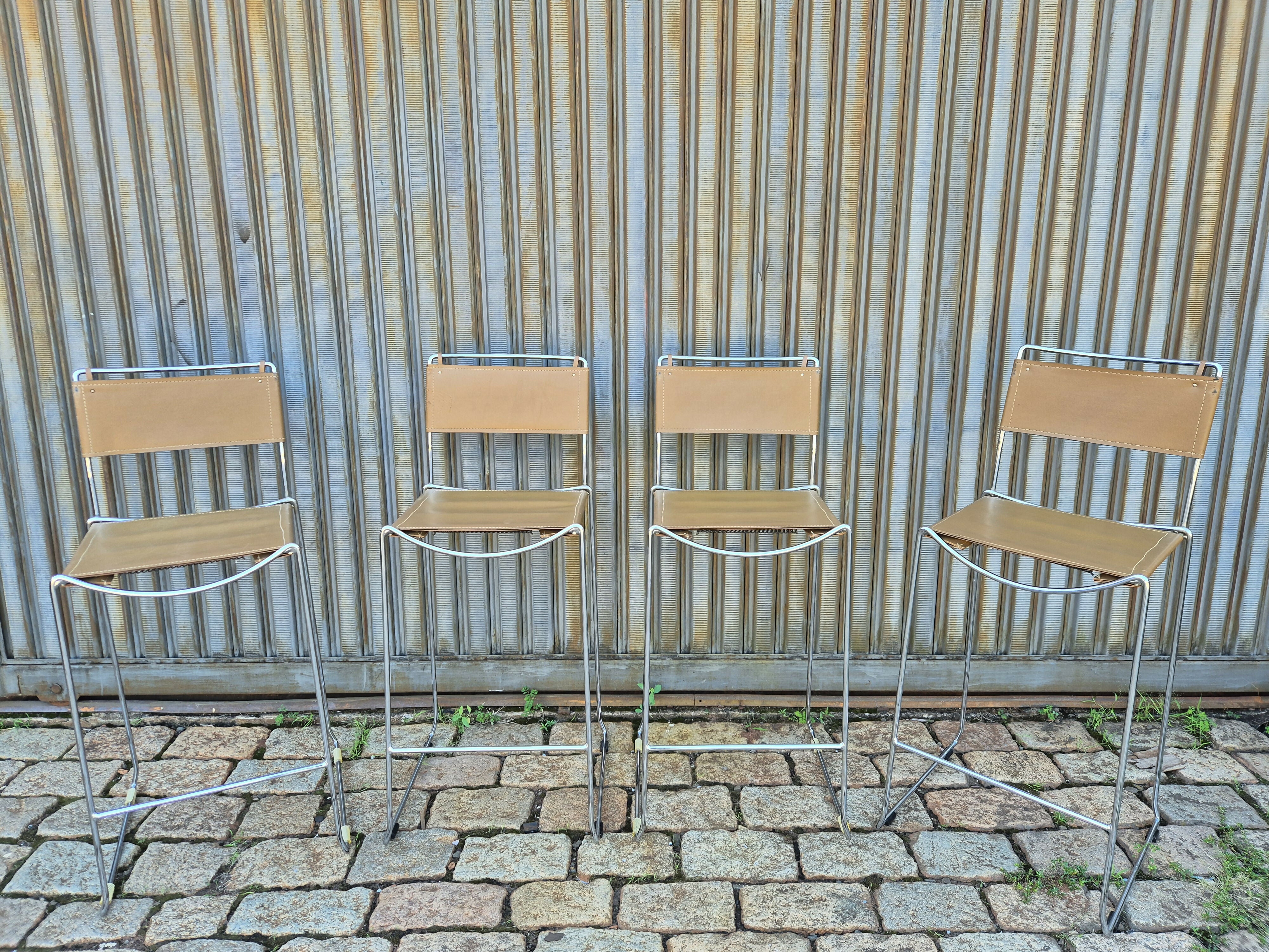 Quarteto de banquetas altas ' Jodi ' Italianas