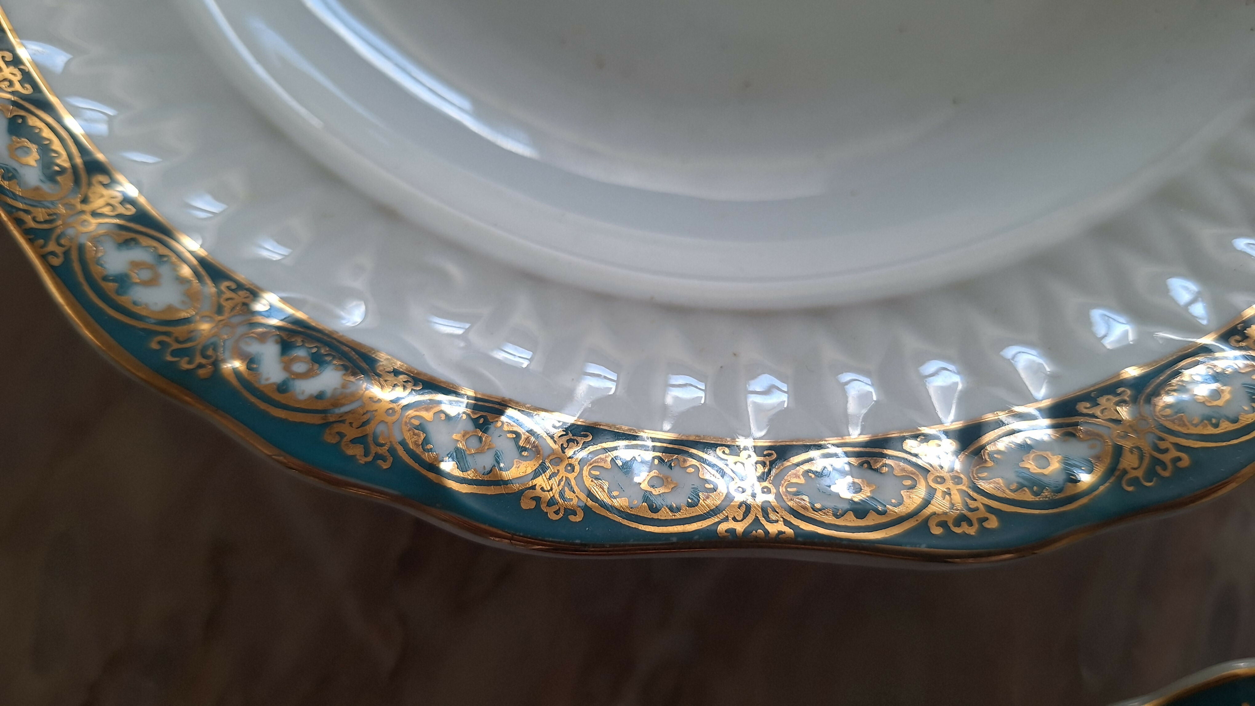 Jogo de Louças Porcelana Real (40 peças)