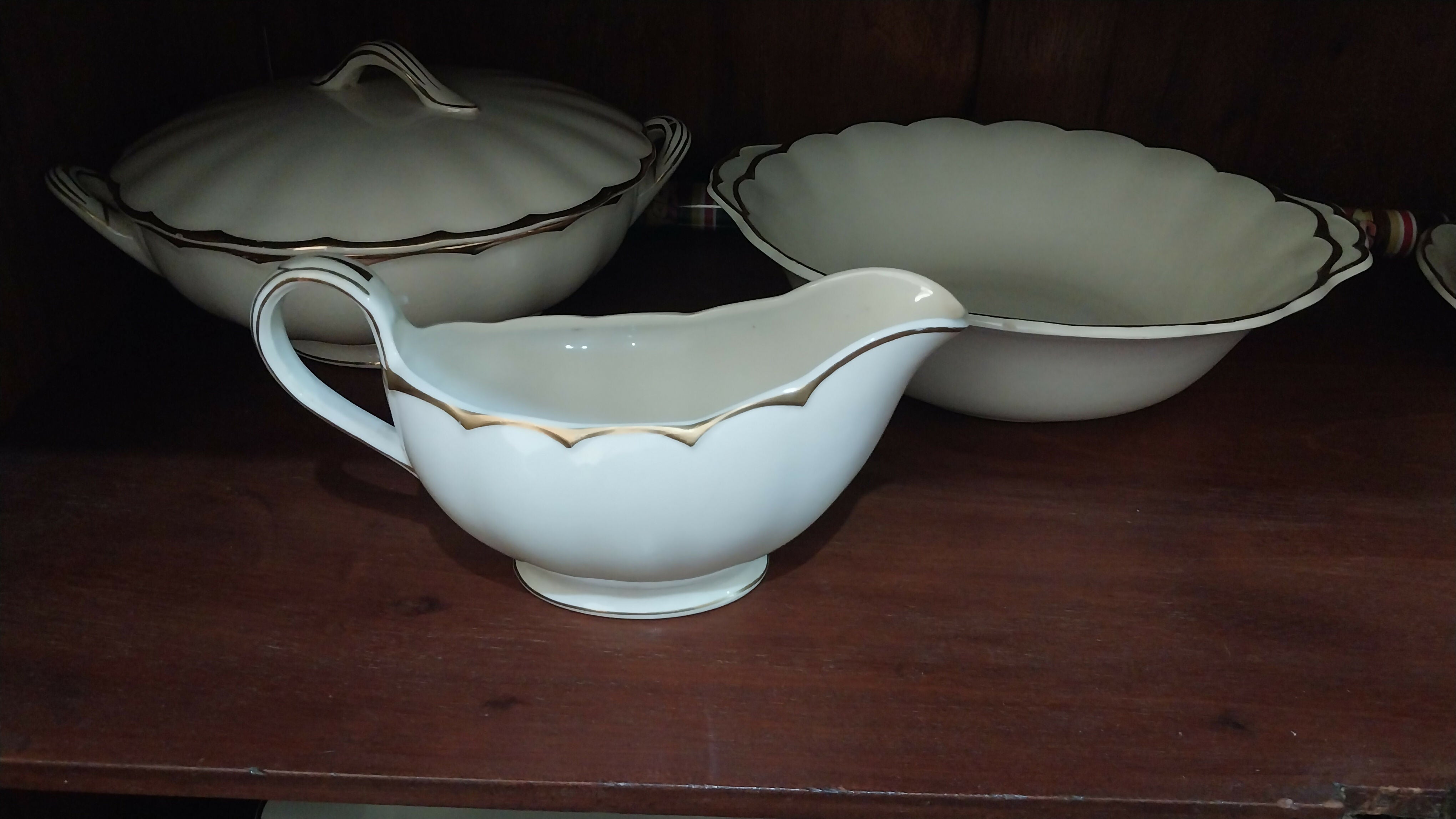 APARELHO DE JANTAR em porcelana - década de 50