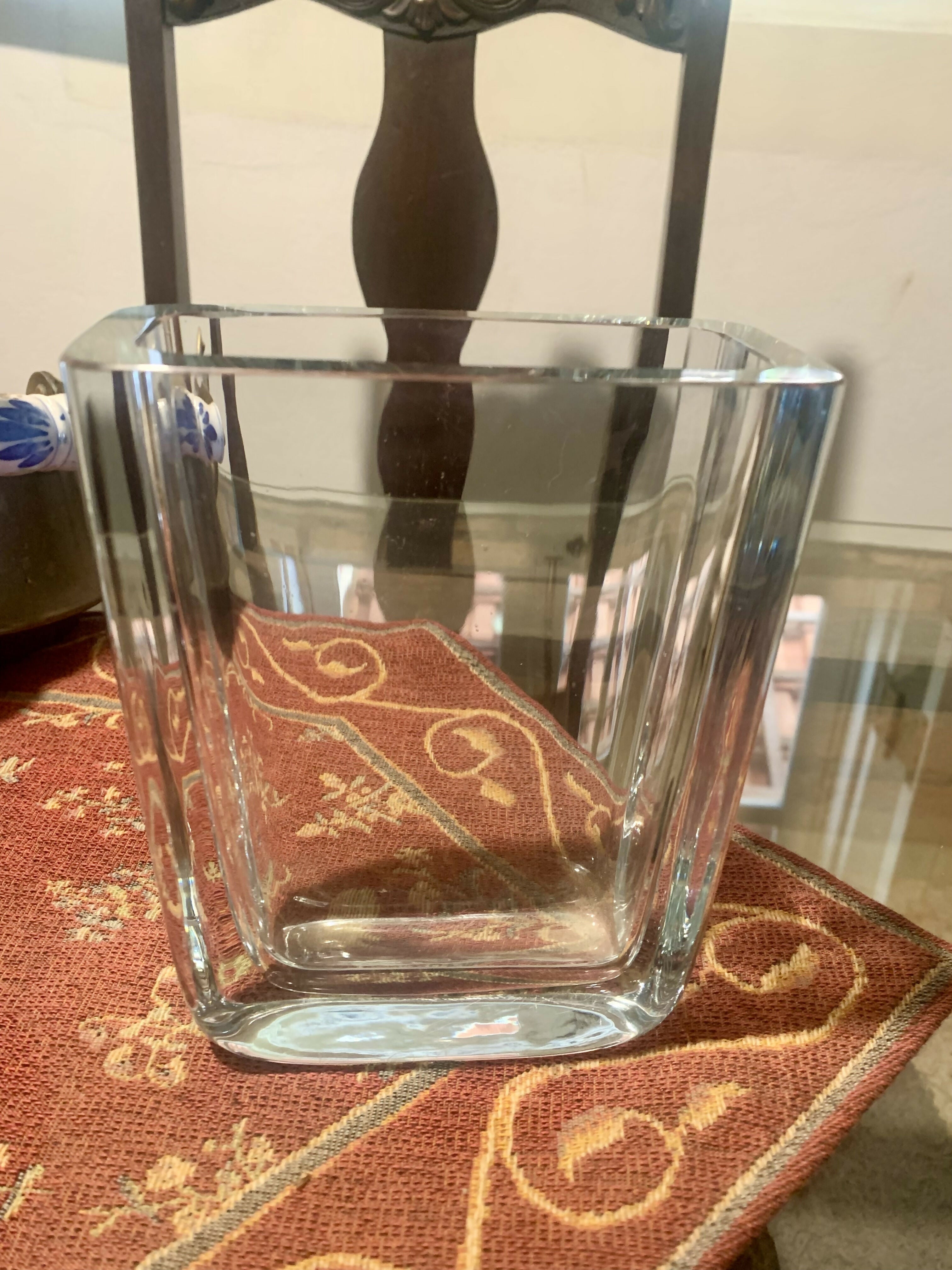 Vaso. em cristal sueco Strömbergshyttan