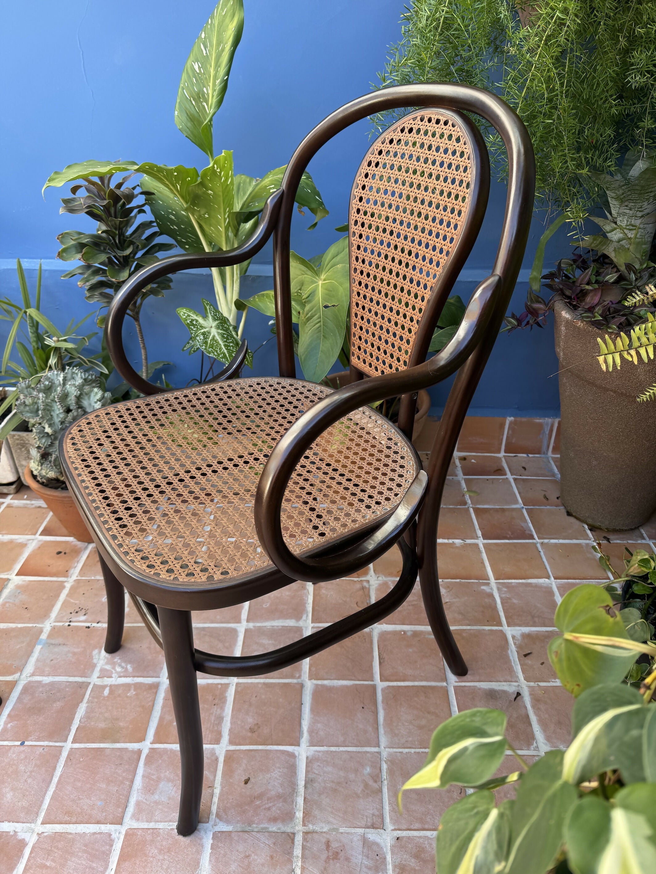 Antigas THONET AUSTRÍACAS - poltronas em palhinha