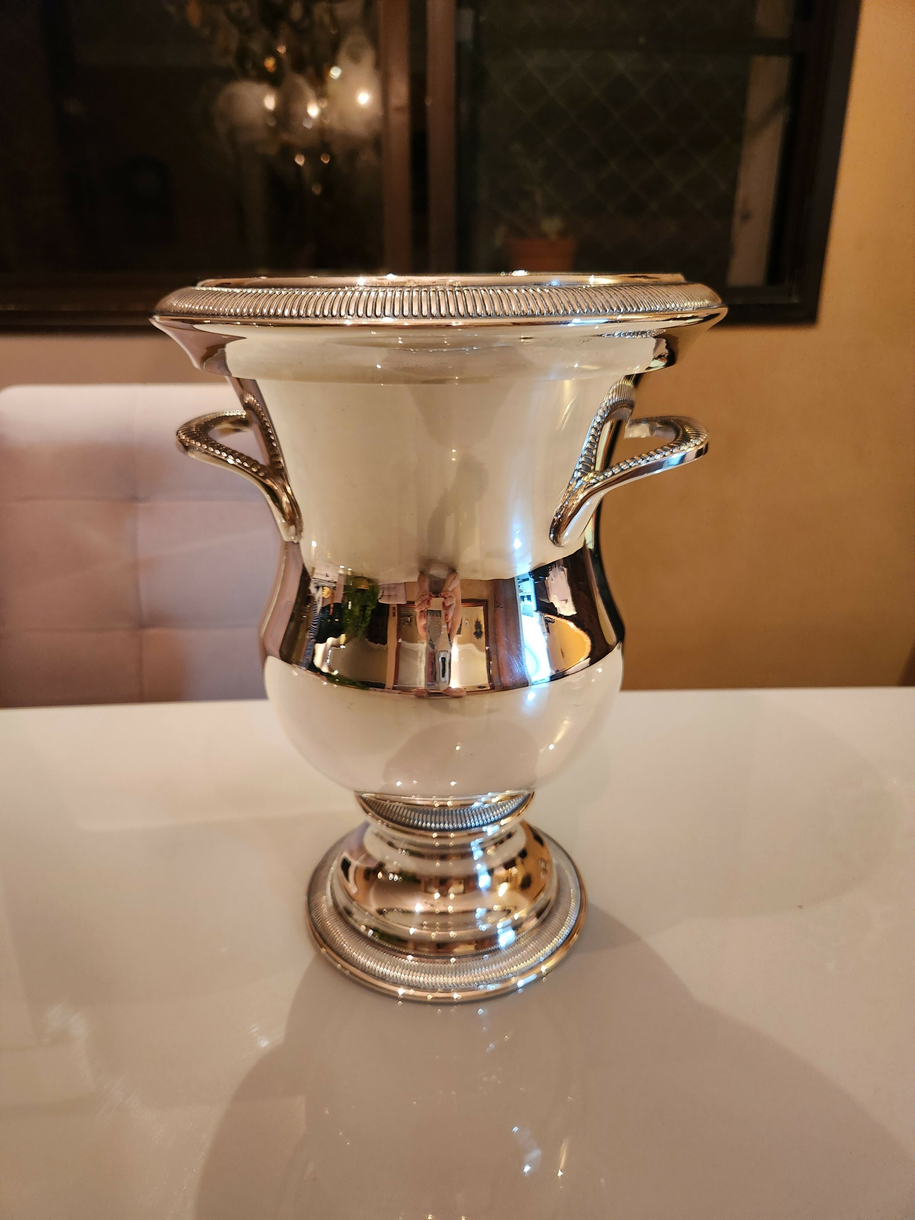 Balde de gelo para bebidas em prata 100 meridional