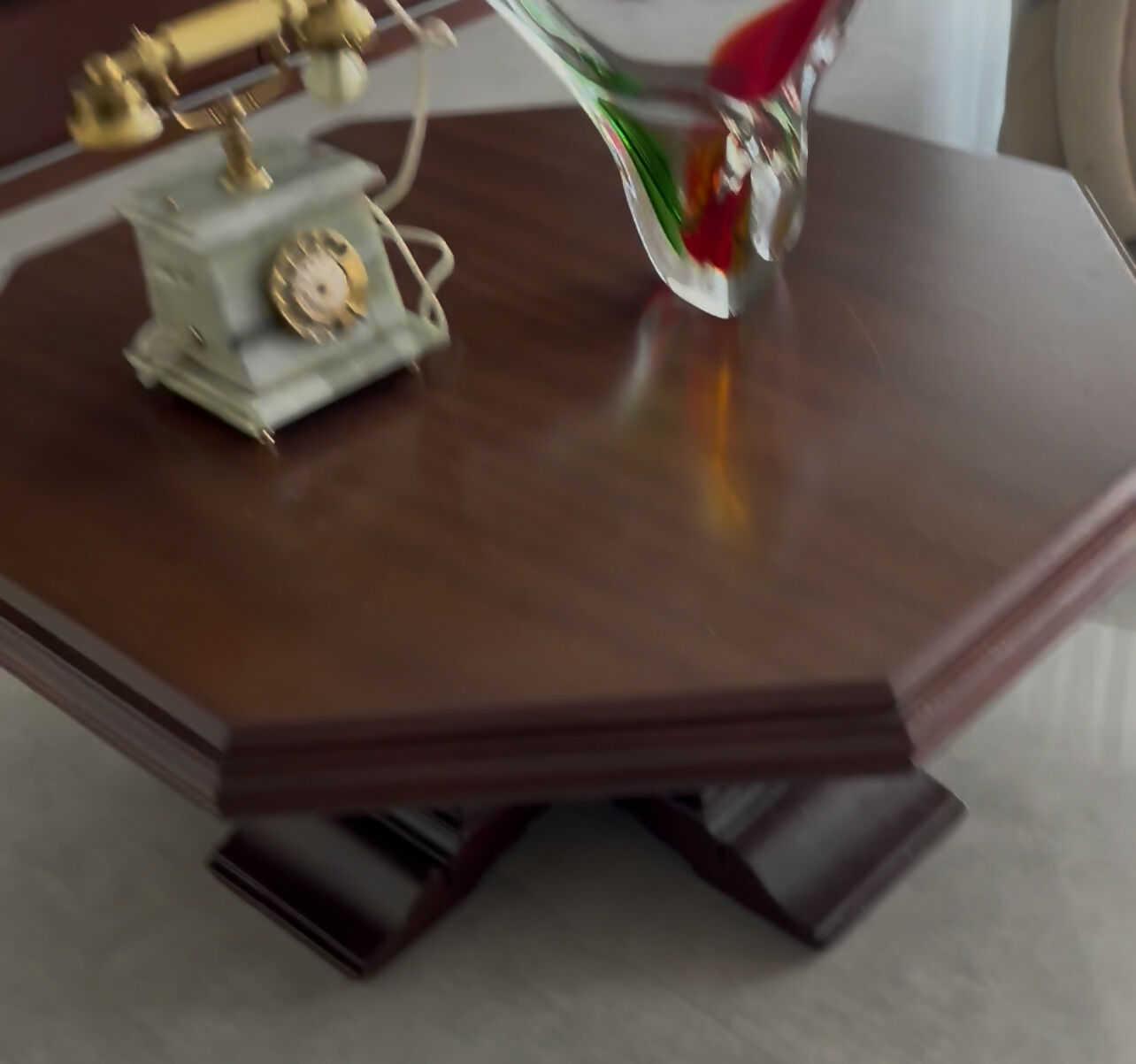 Mesa de centro em madeira