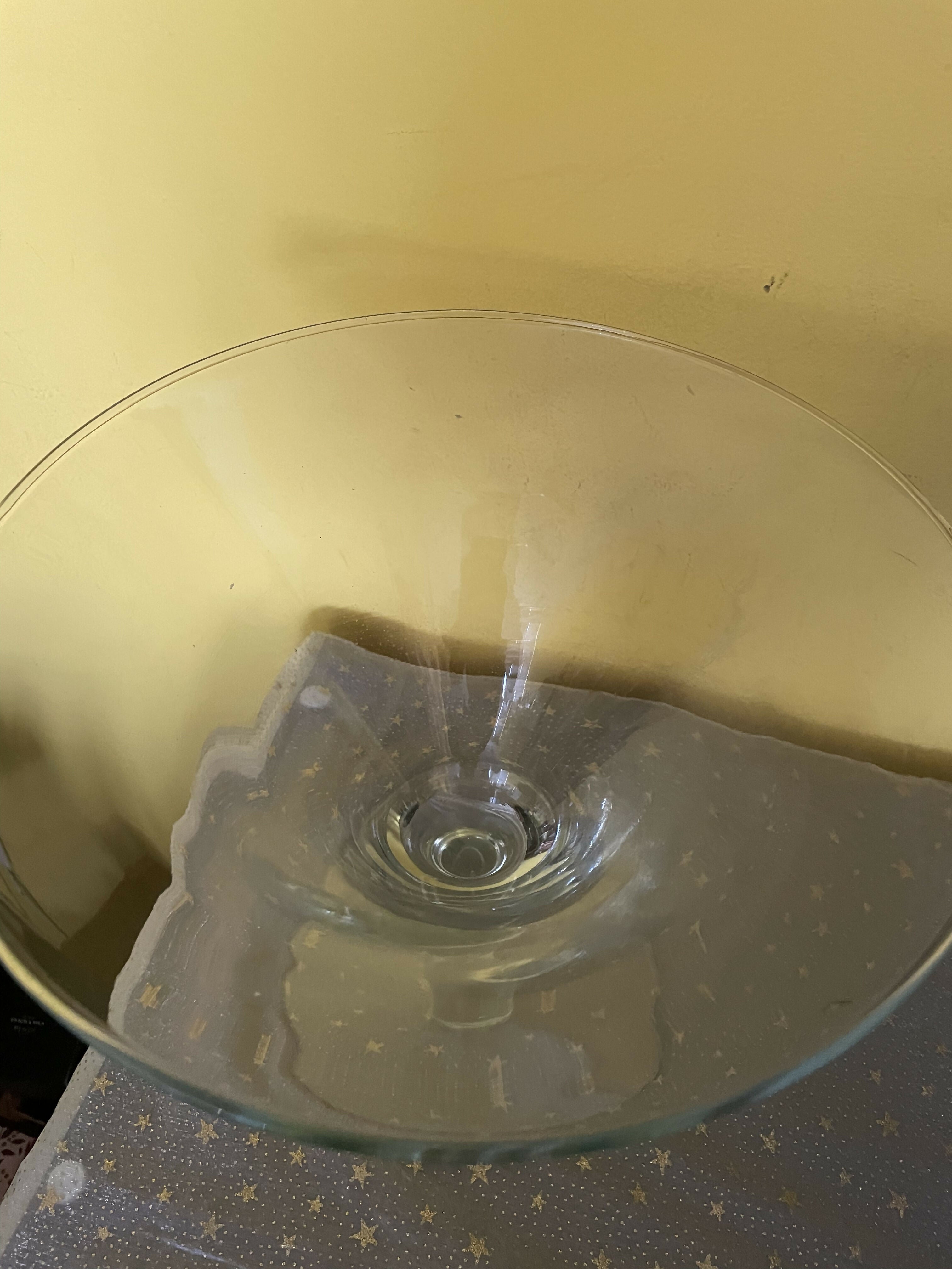 Par de fruteiras em vidro