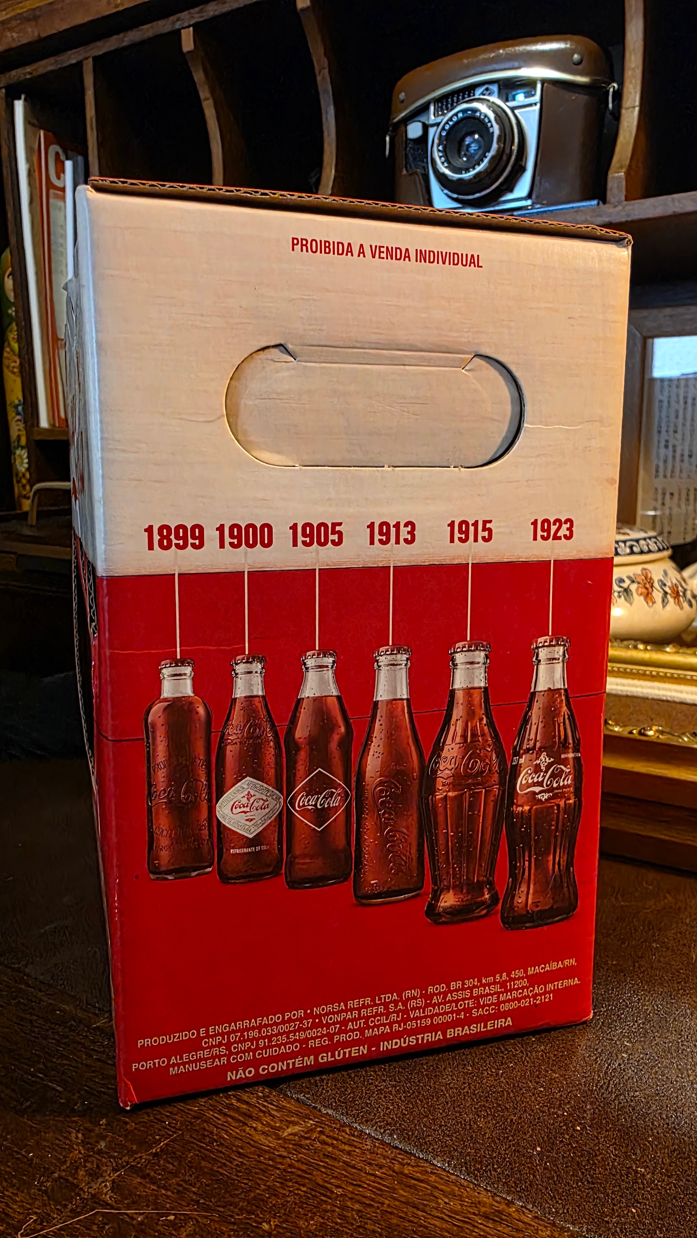 Garrafas Históricas da Coca-Cola