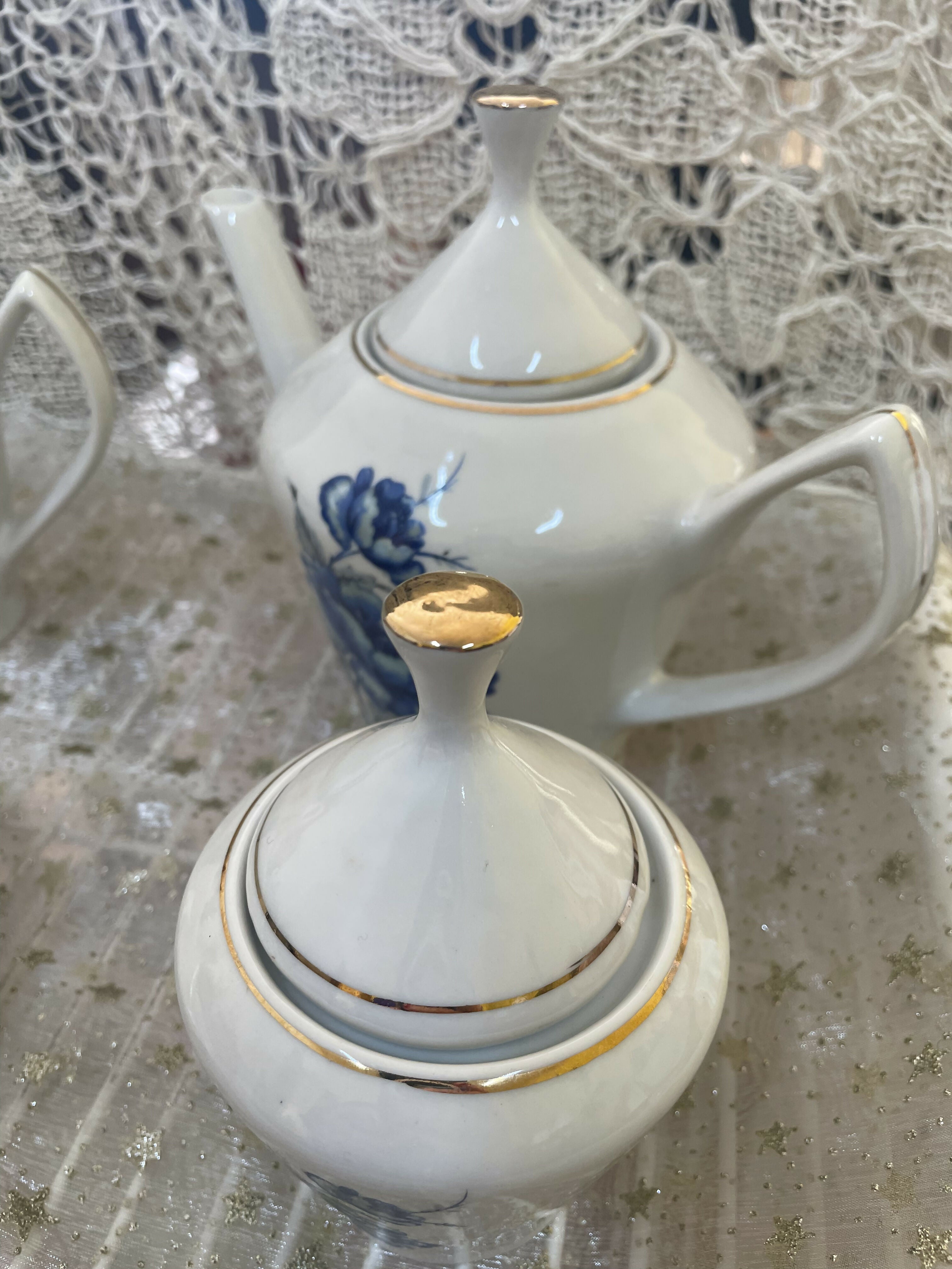 Jogo de chá ou café Pozzanni Jundiaí