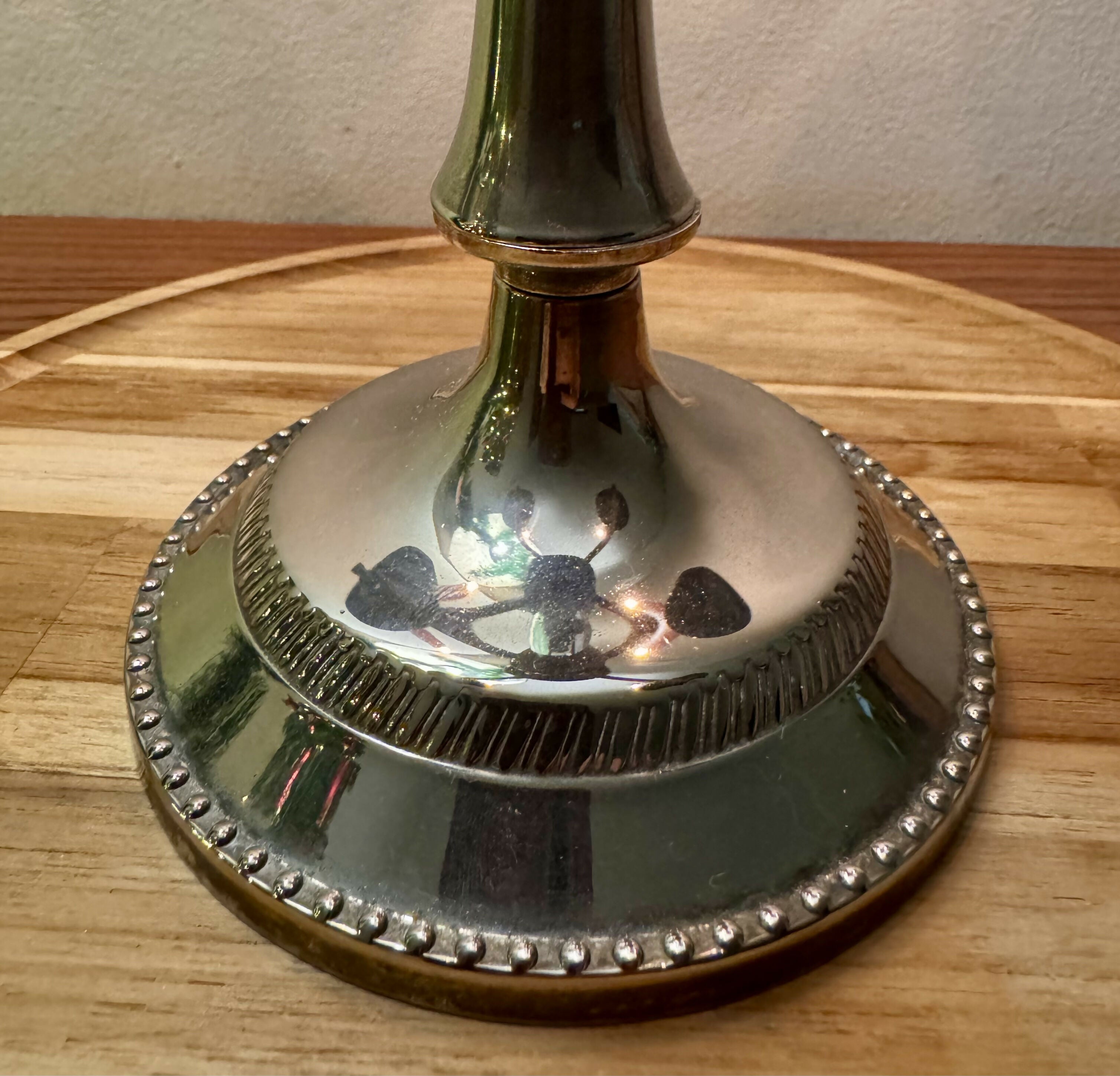 Candelabro de prata para 05 velas