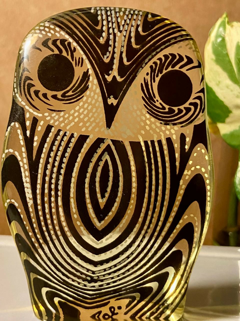 Abraham Palatnik — Escultura Cinética “Coruja” assinada (DMCPS_287)